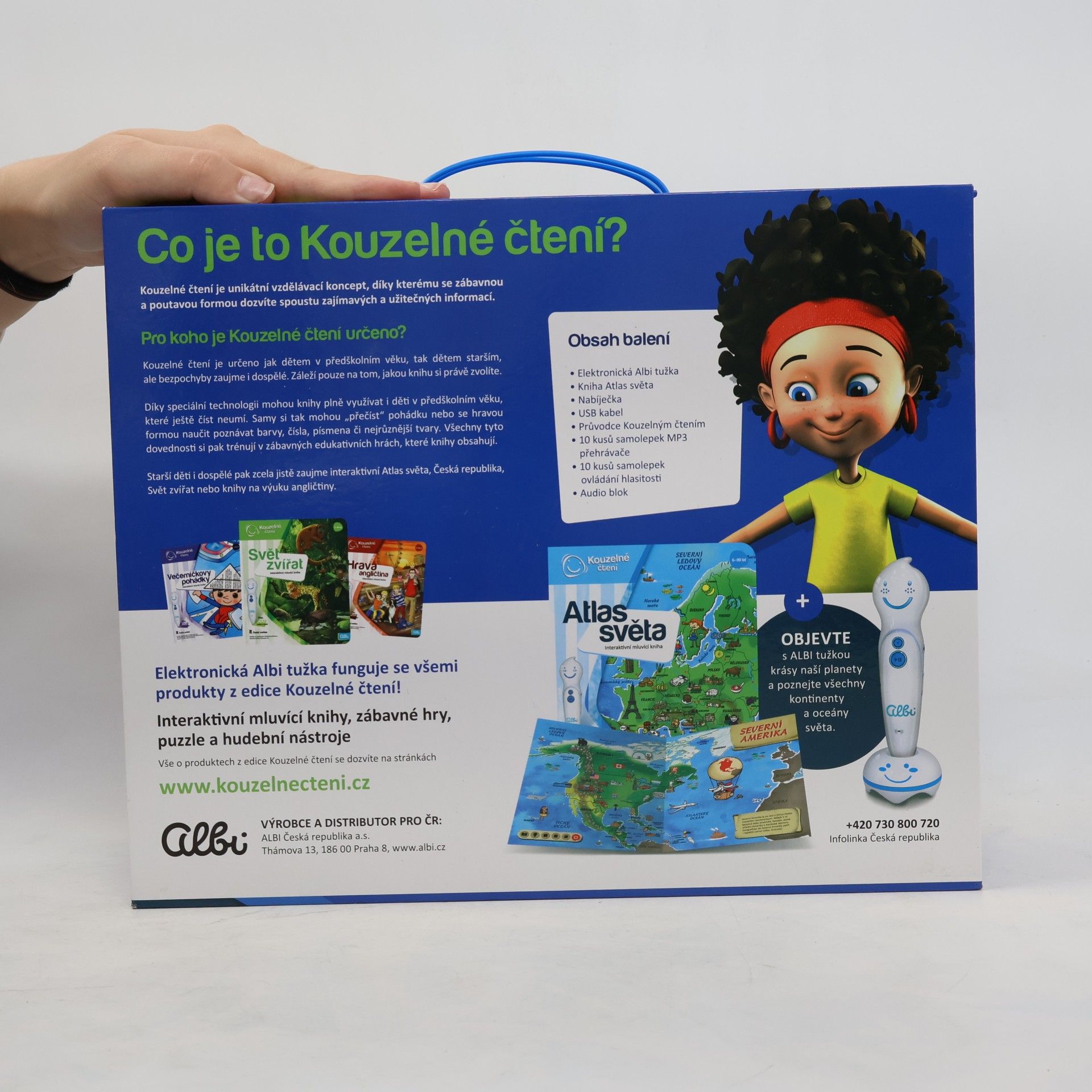 Autorenkollektiv Kouzelné čtení. Atlas světa (box, elektronická tužka, průvodce)