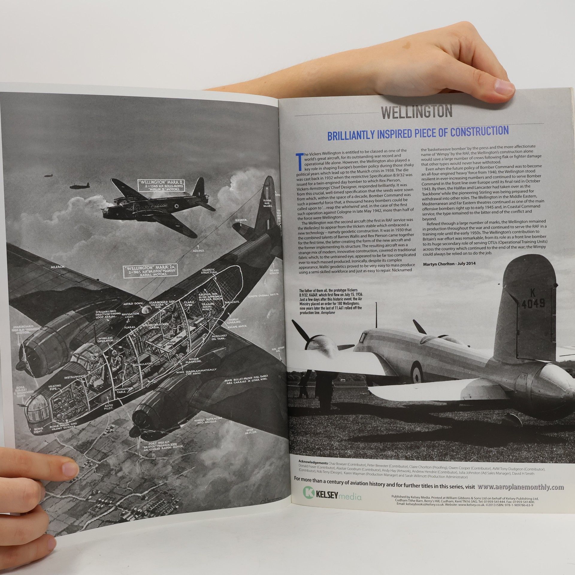Martyn Chorlton Vickers Wellington