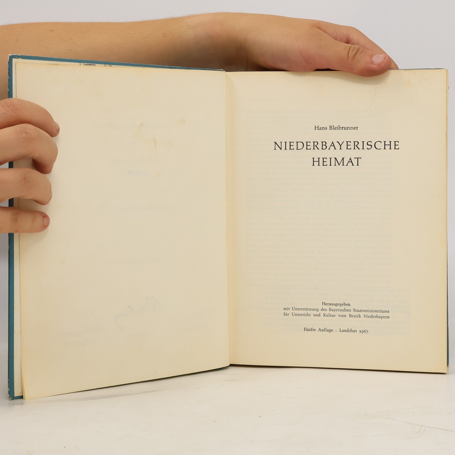 Hans Bleibrunner Niederbayerische Heimat