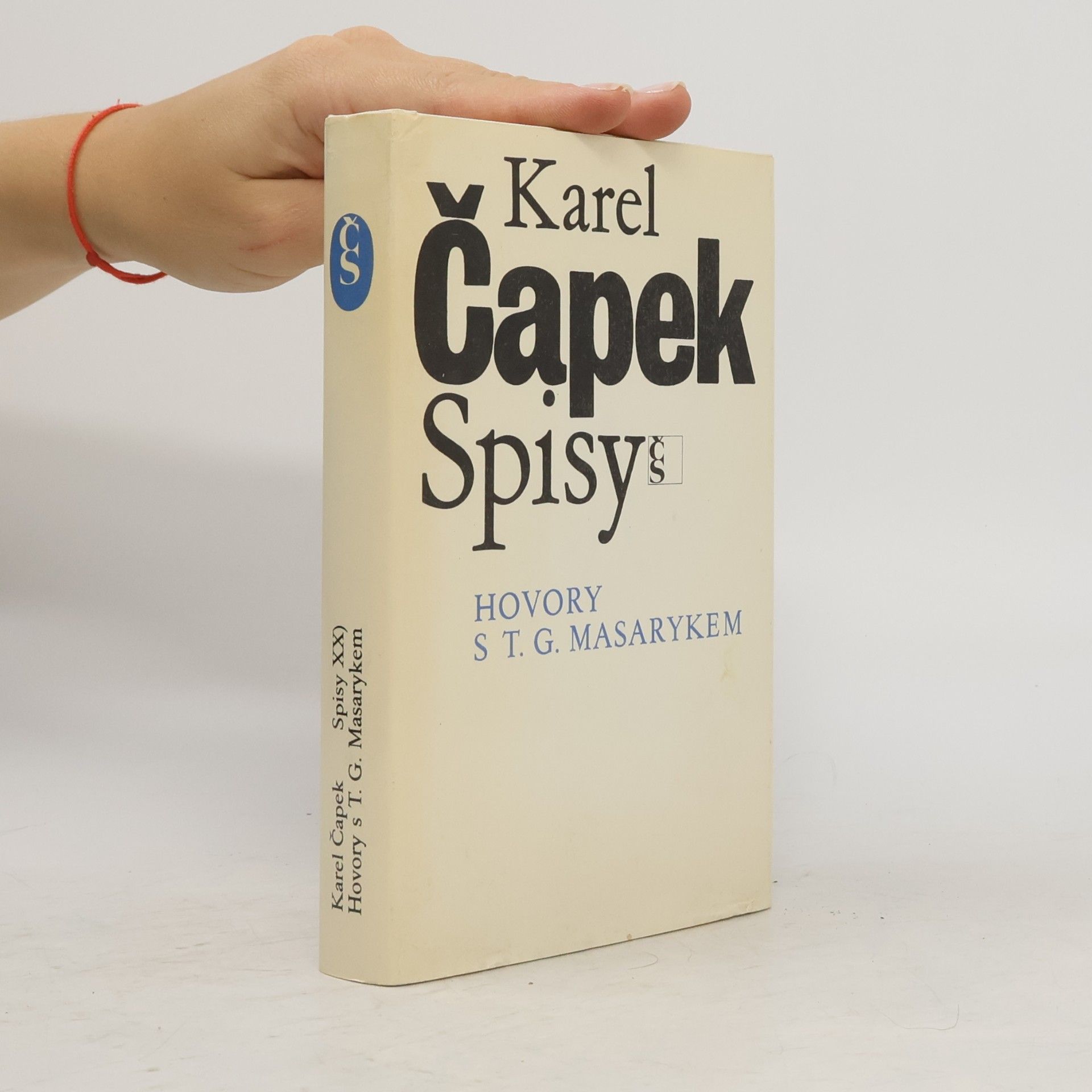 Karel Čapek Hovory s T. G. Masarykem