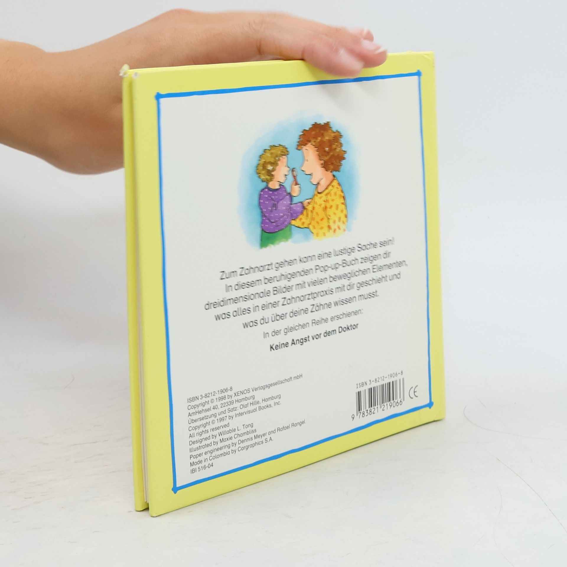 Marianne Borgardt Keine Angst vor dem Zahnarzt. Pop-up Buch.