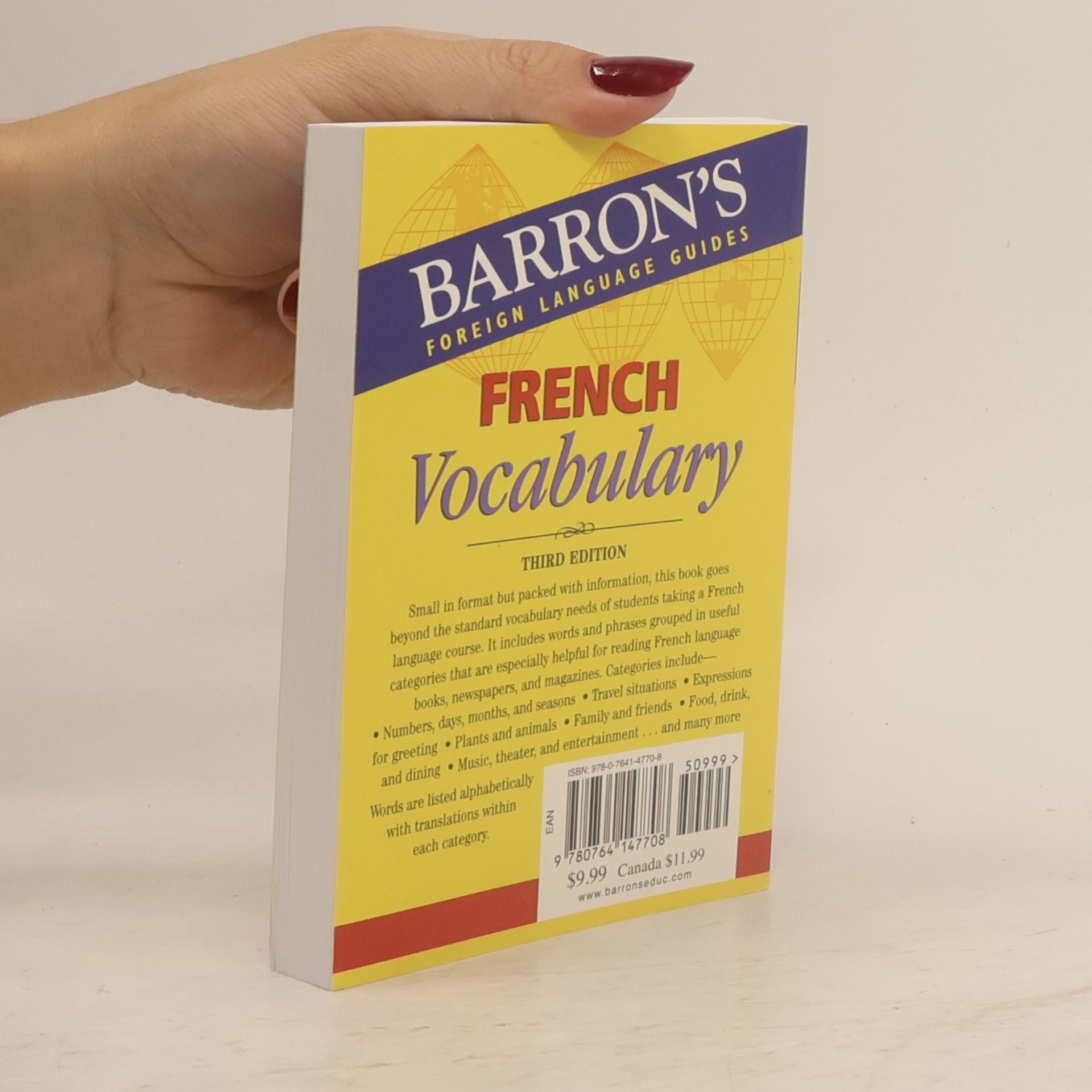 Christopher Kendris French Vocabulary - Third Edition