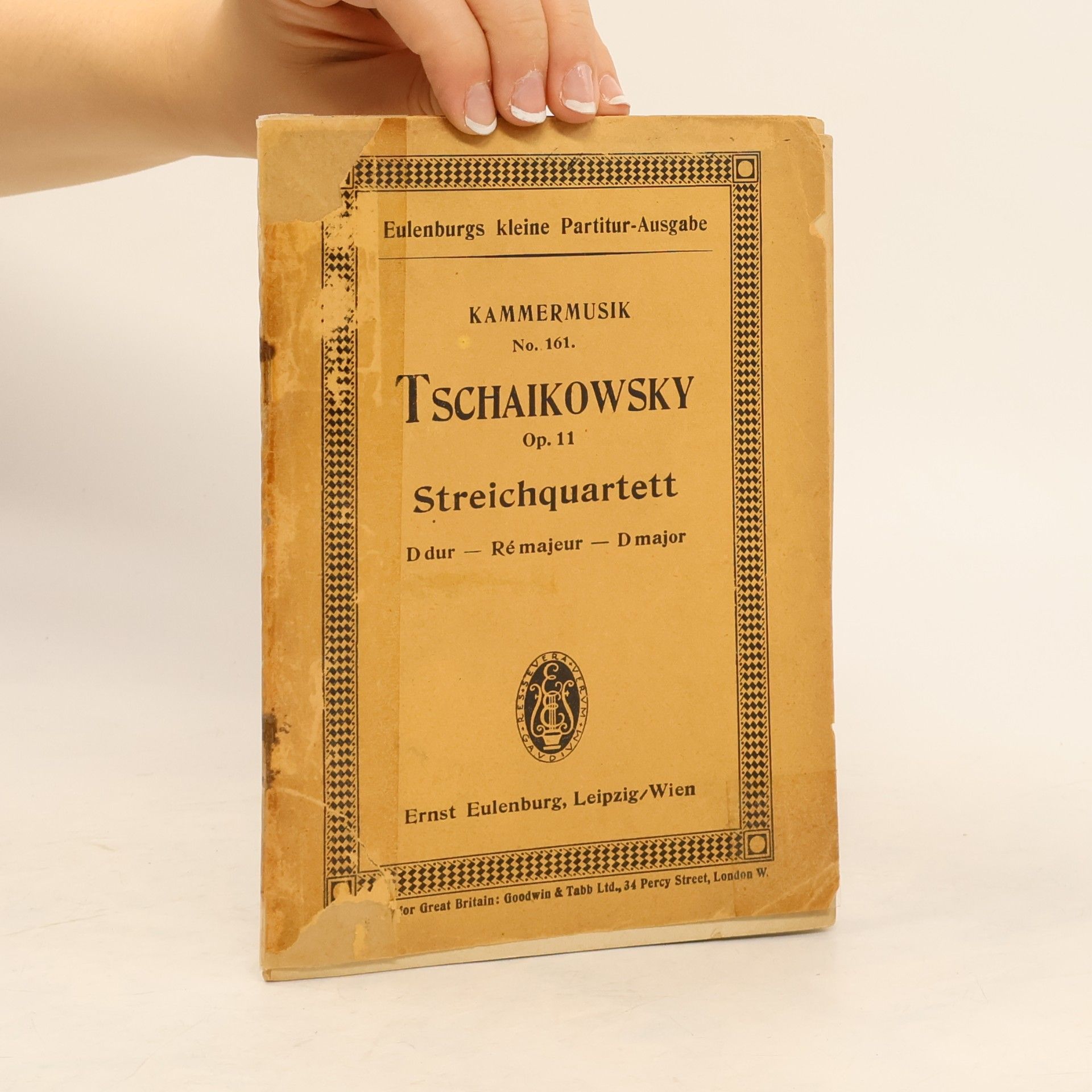 Kammermusik No. 161 Streichquartett