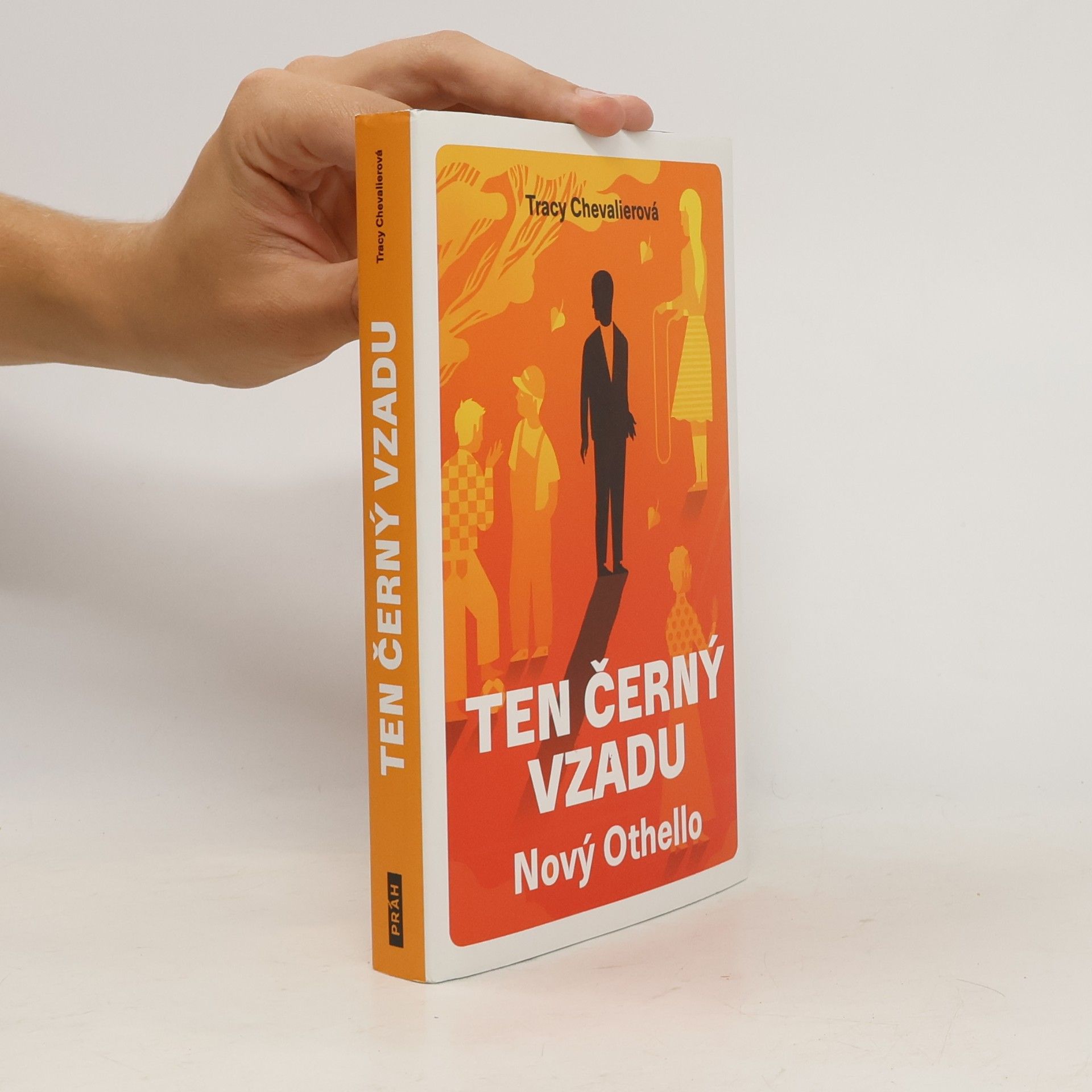 Tracy Chevalier Ten černý vzadu