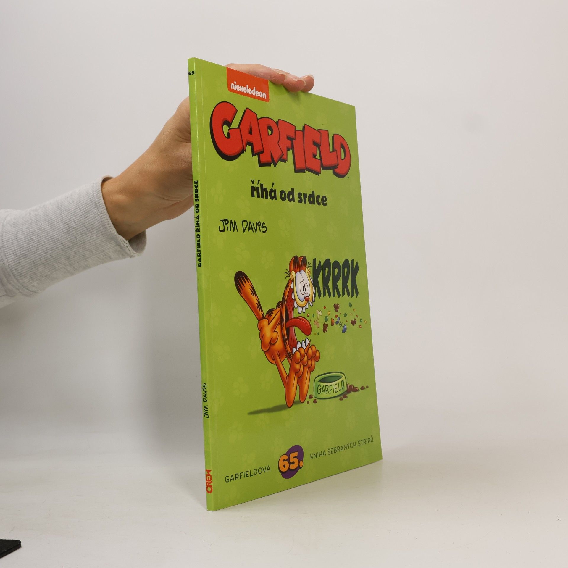 Jim Davis Garfield říhá od srdce
