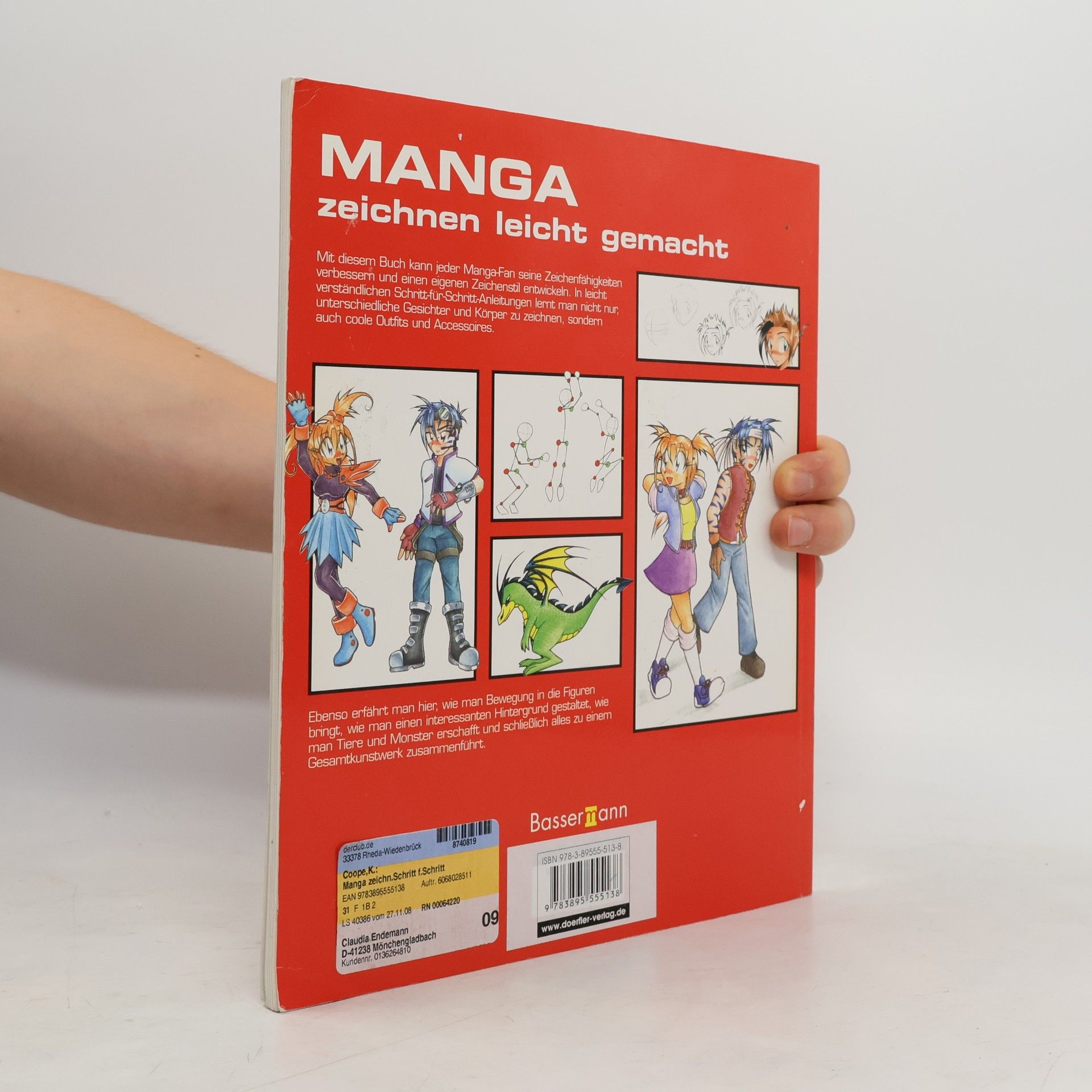 Katy Coope Manga zeichnen Schritt für Schritt