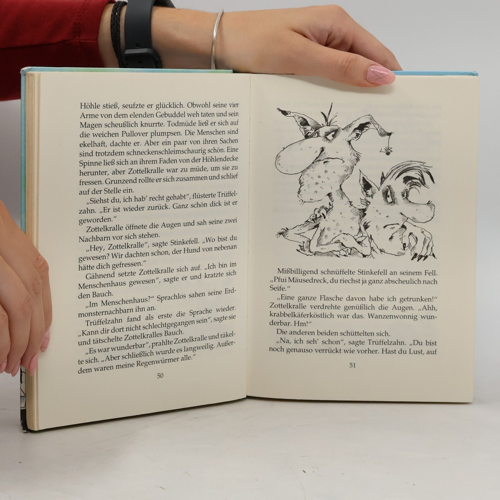 Cornelia Funke Zottelkralle, das Erdmonster