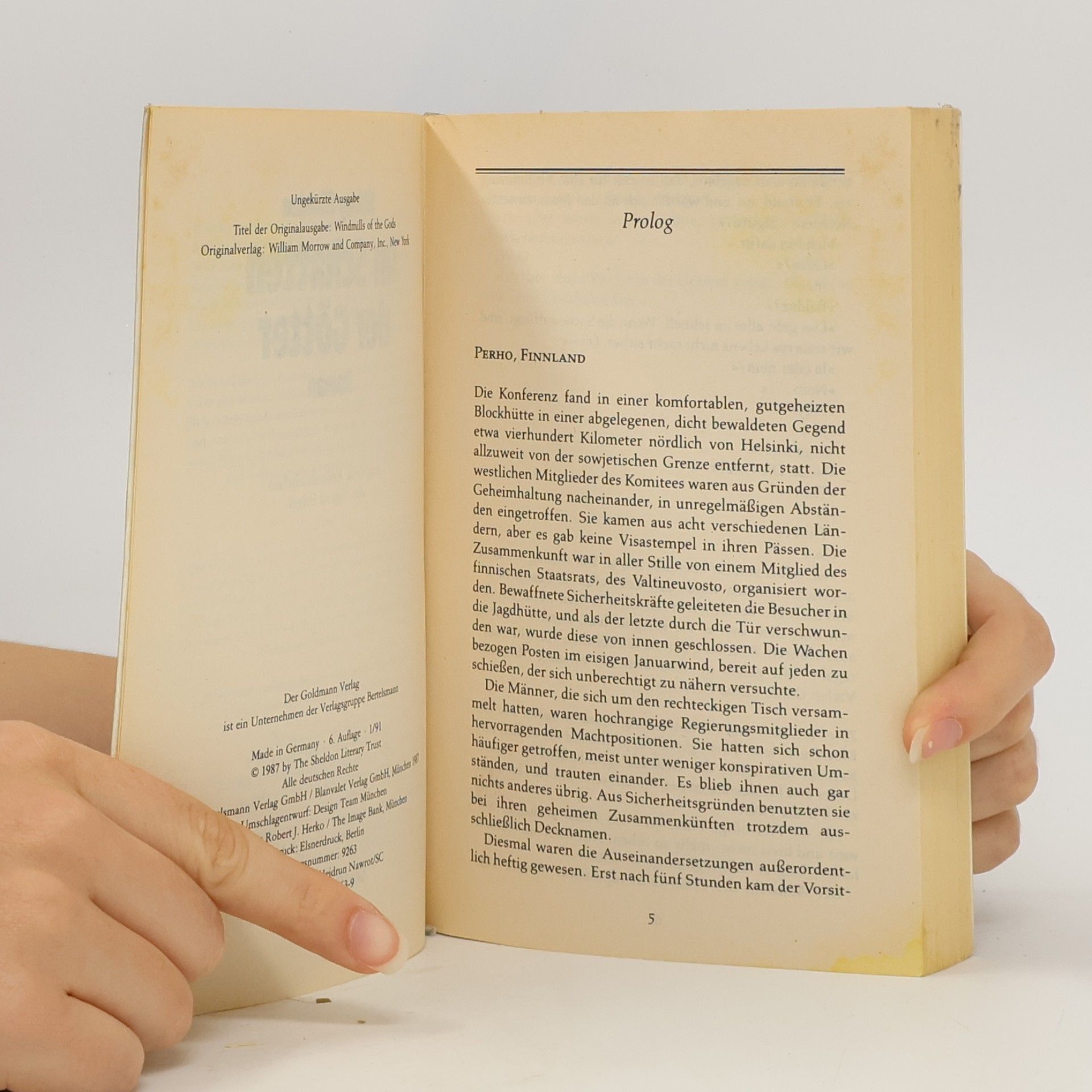 Sidney Sheldon Im Schatten der Götter
