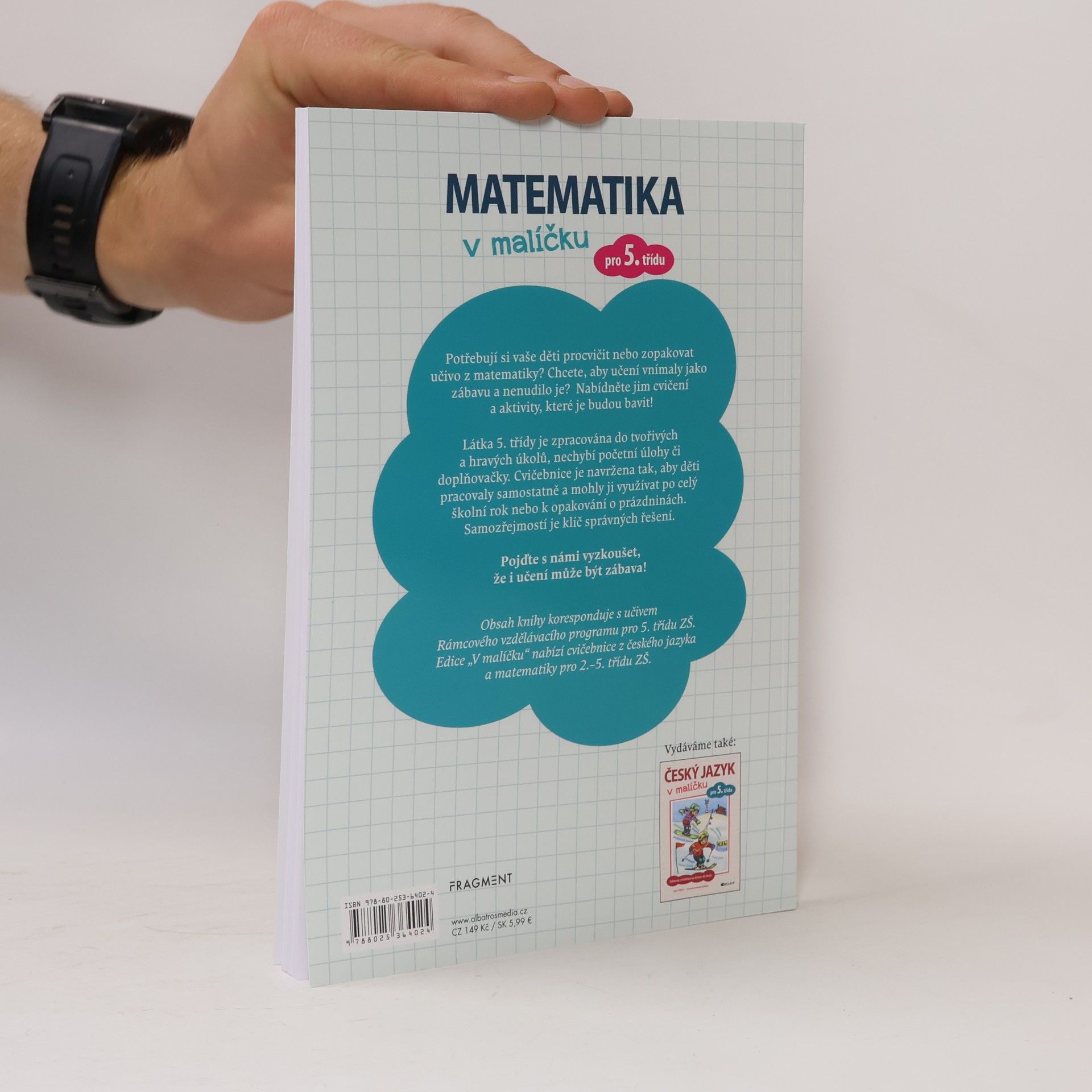 Simona Špačková Matematika v malíčku pro 5. třídu