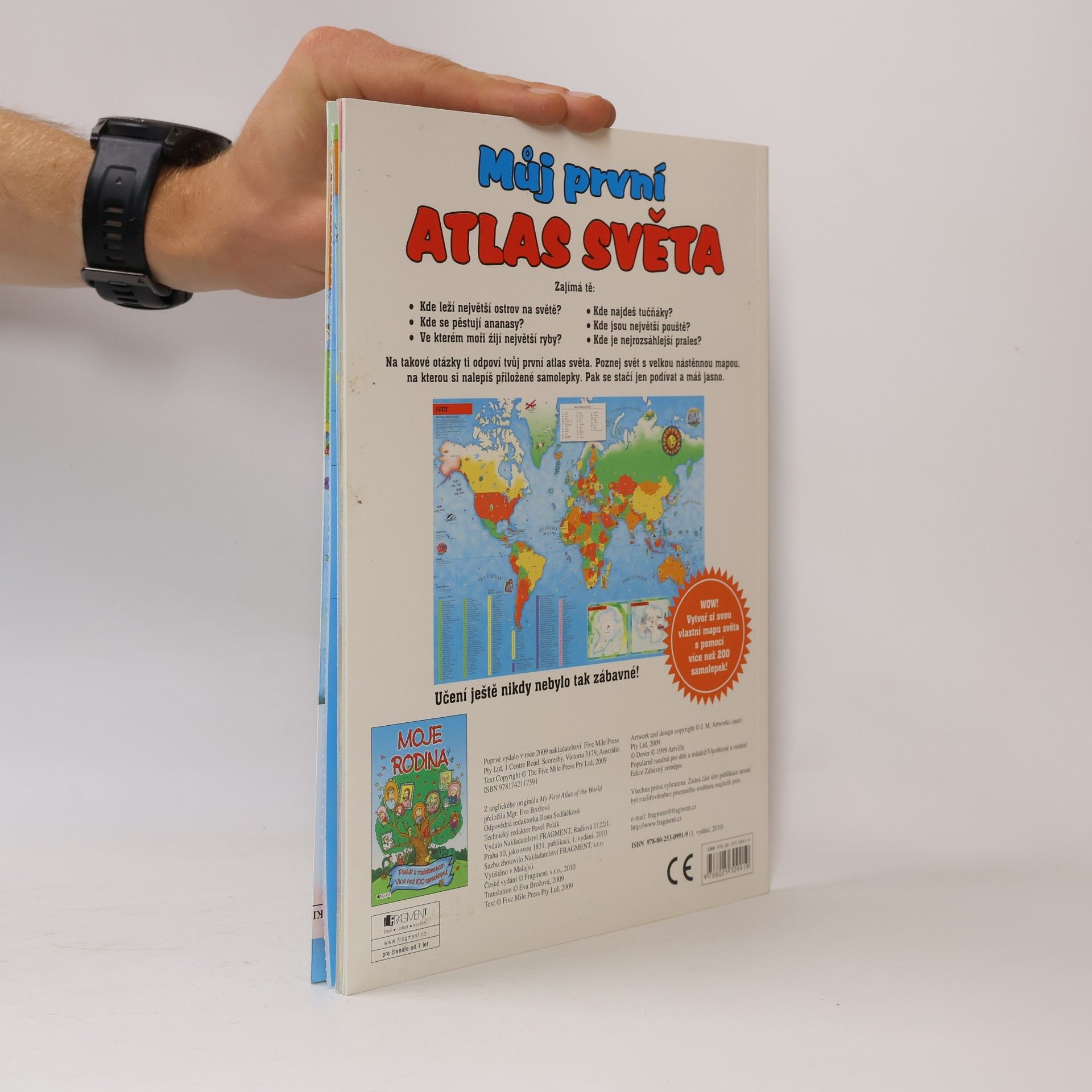 Niki Horin Můj první atlas světa