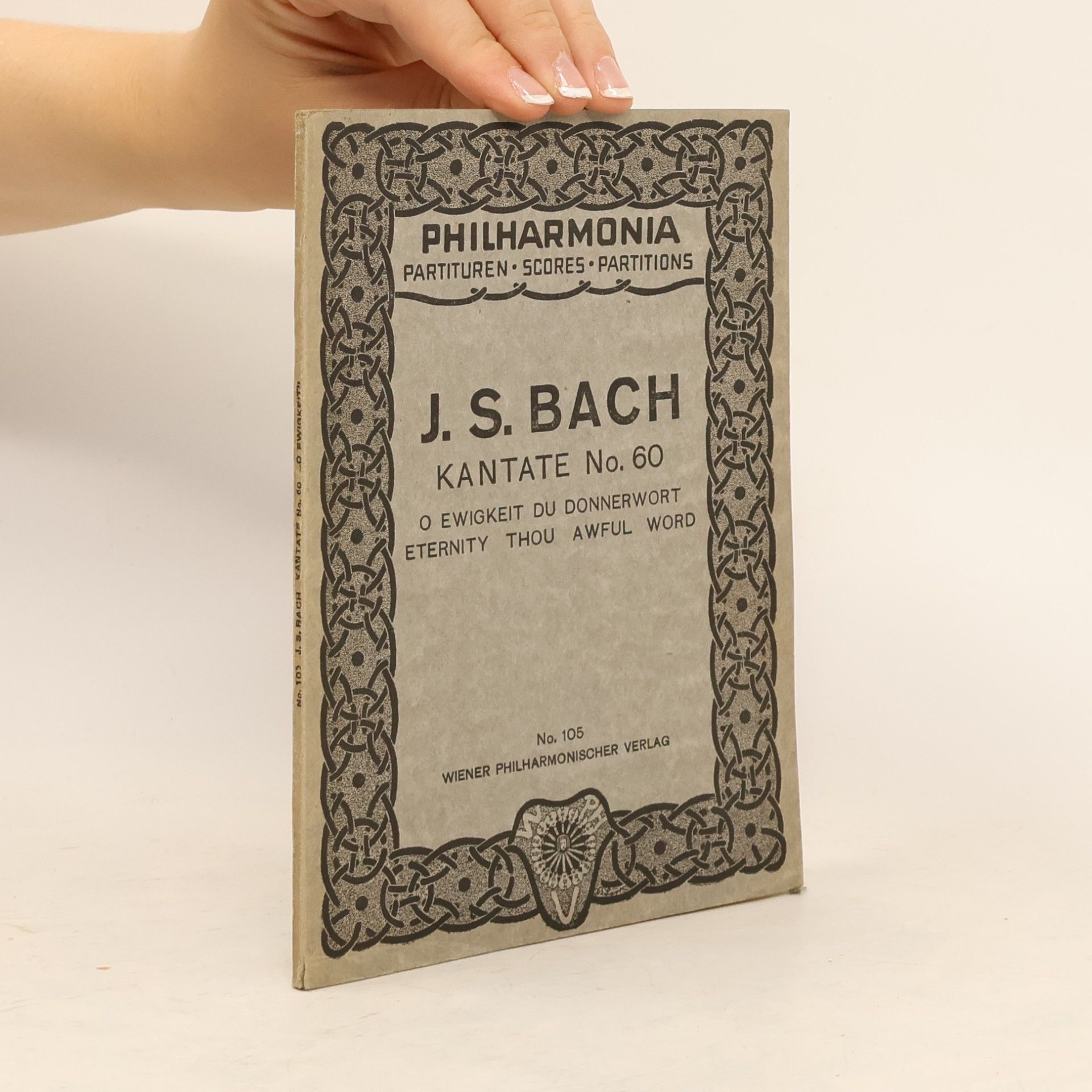 Johann Sebastian Bach J. S. Bach Kantate No. 60