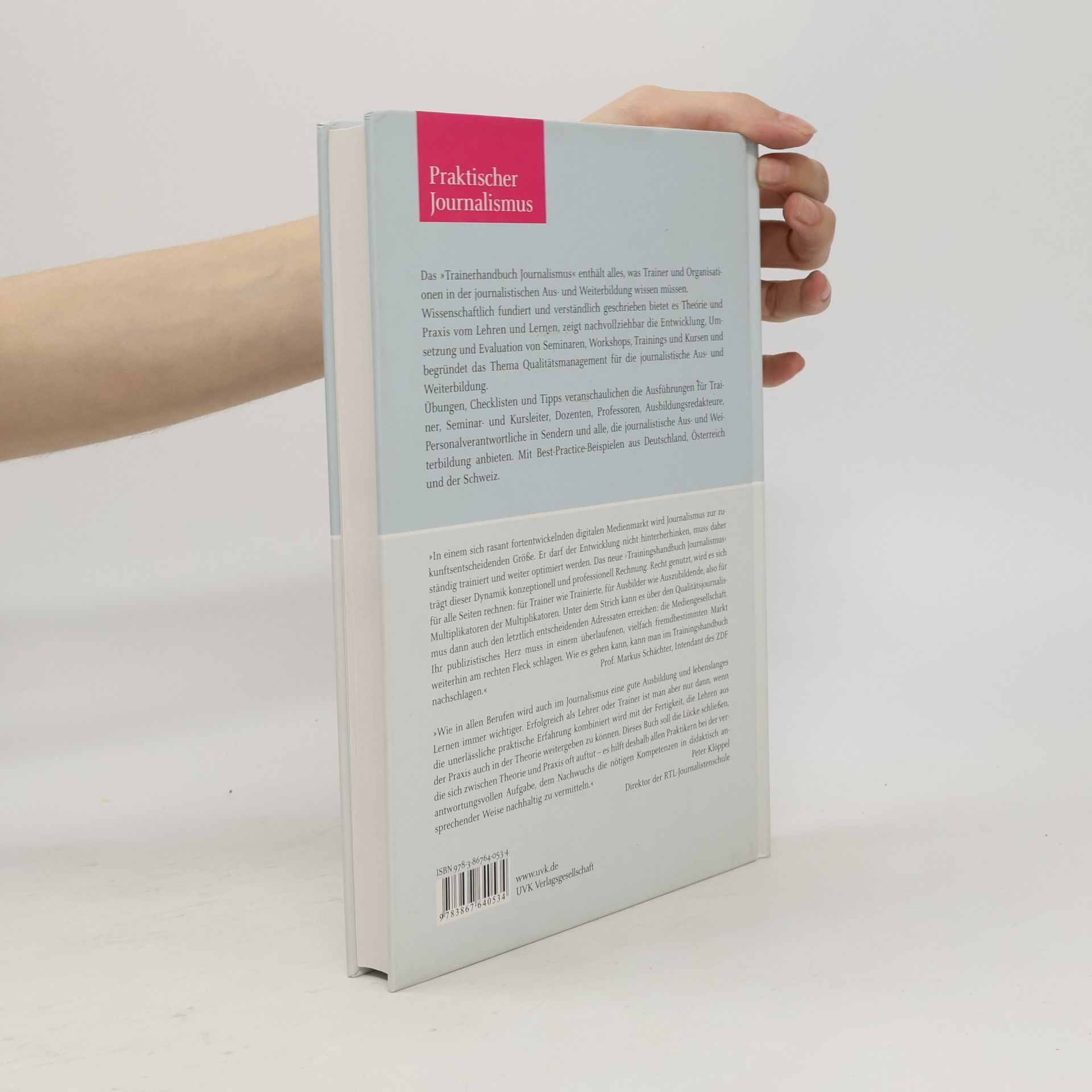 Ursula Wienken Trainerhandbuch Journalismus