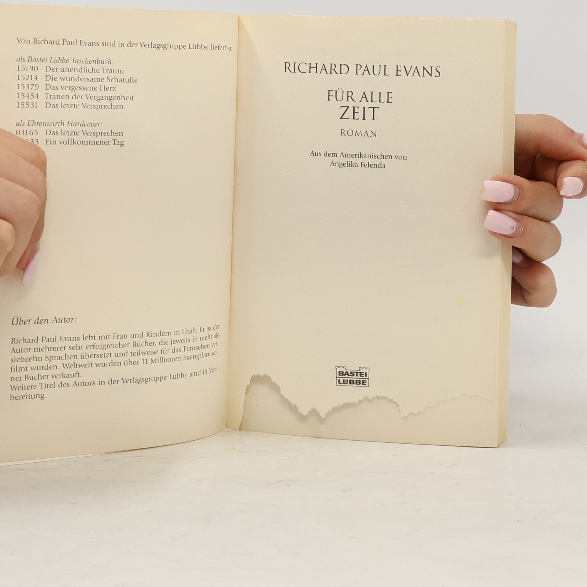 Richard Paul Evans Für alle Zeit