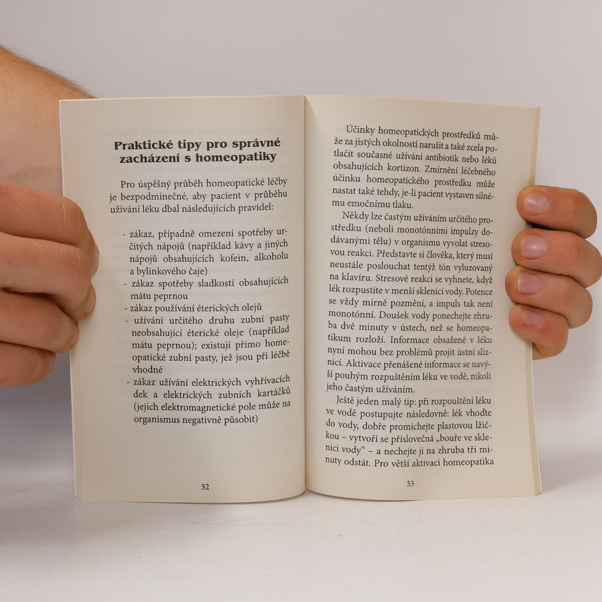 Jutta Nebel Homeopatie : základní informace a použití