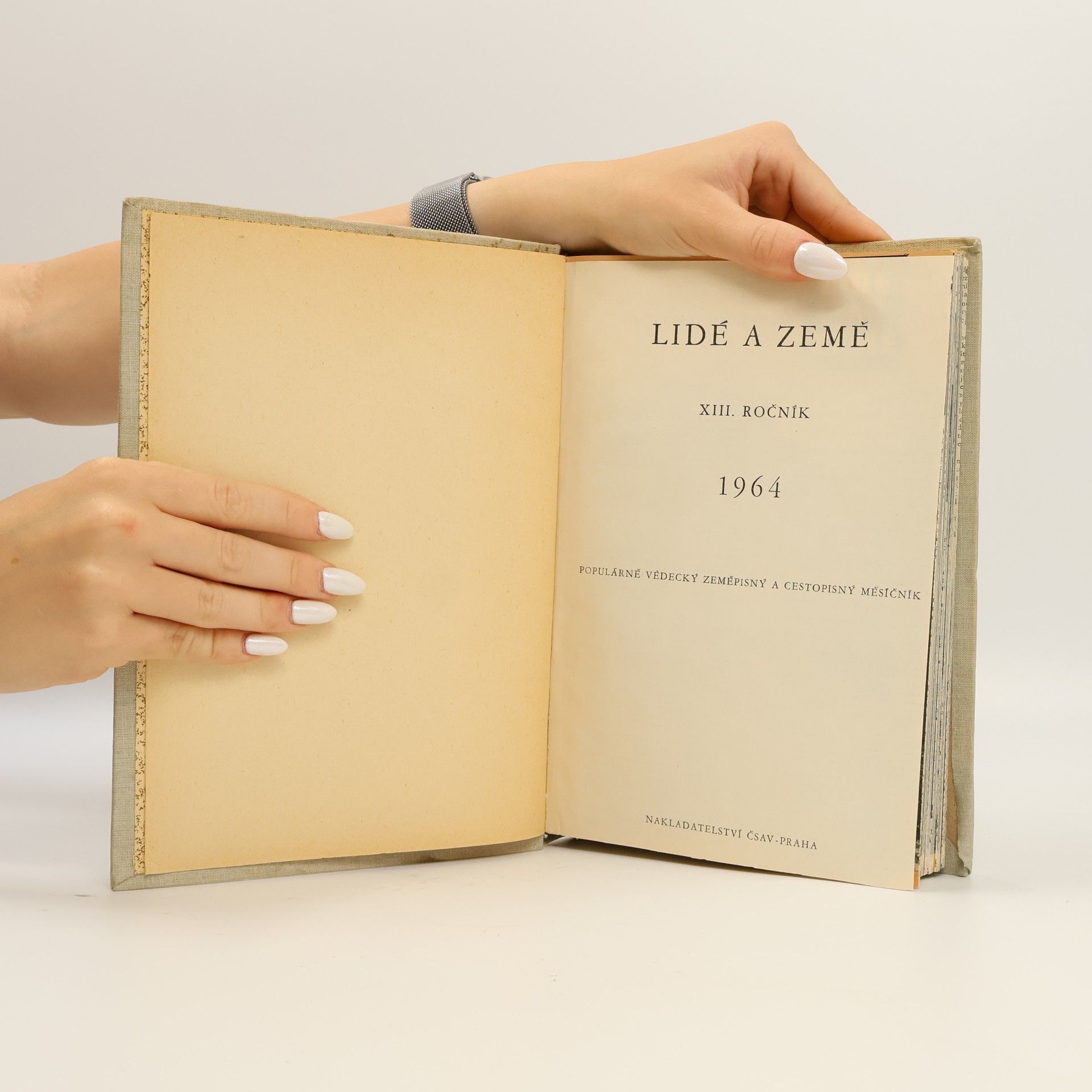 Various authors Lidé a země. XIII. ročník