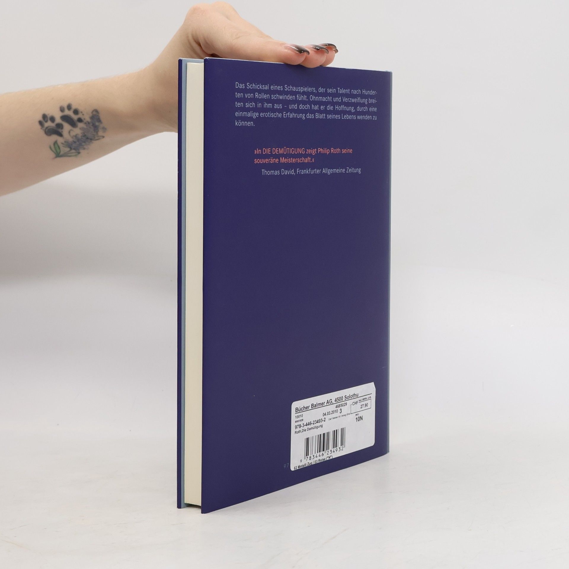 Philip Roth Die Demütigung