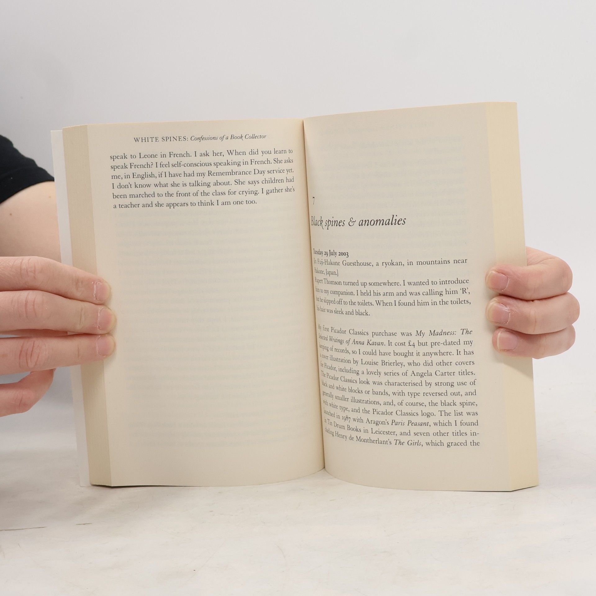 Nicholas Royle White Spines