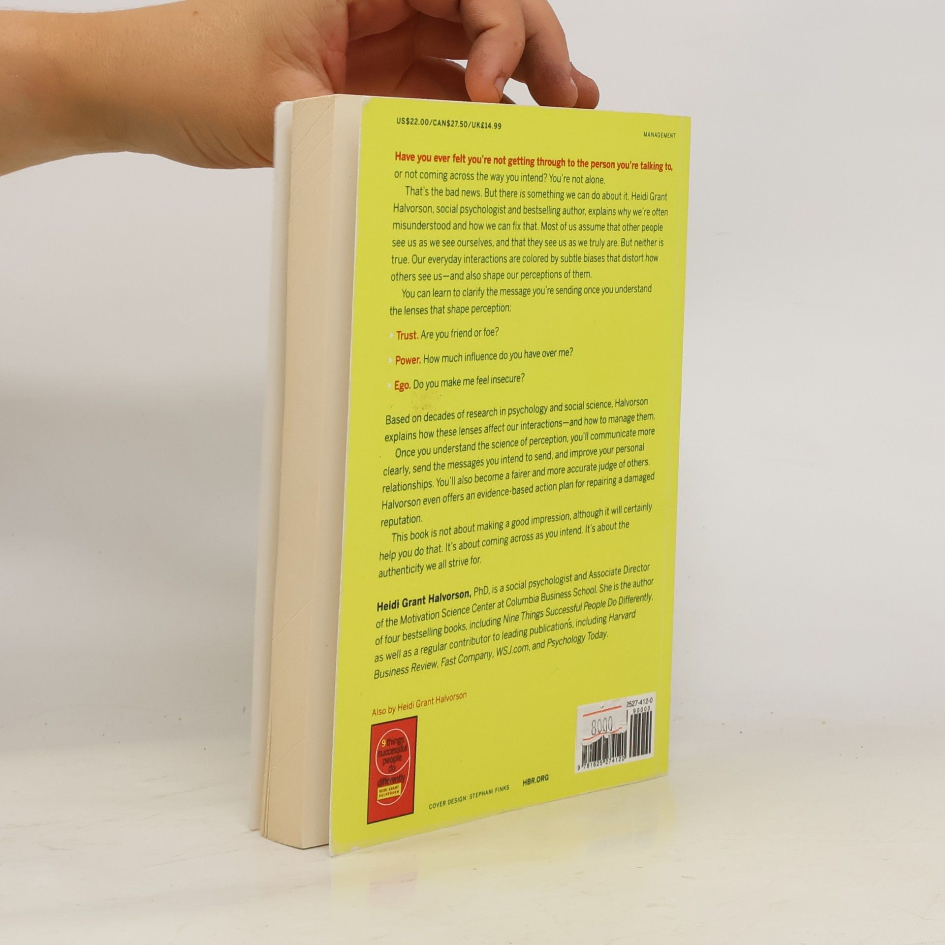 Heidi Grant-Halvorson No One Understands You and what to Do about it