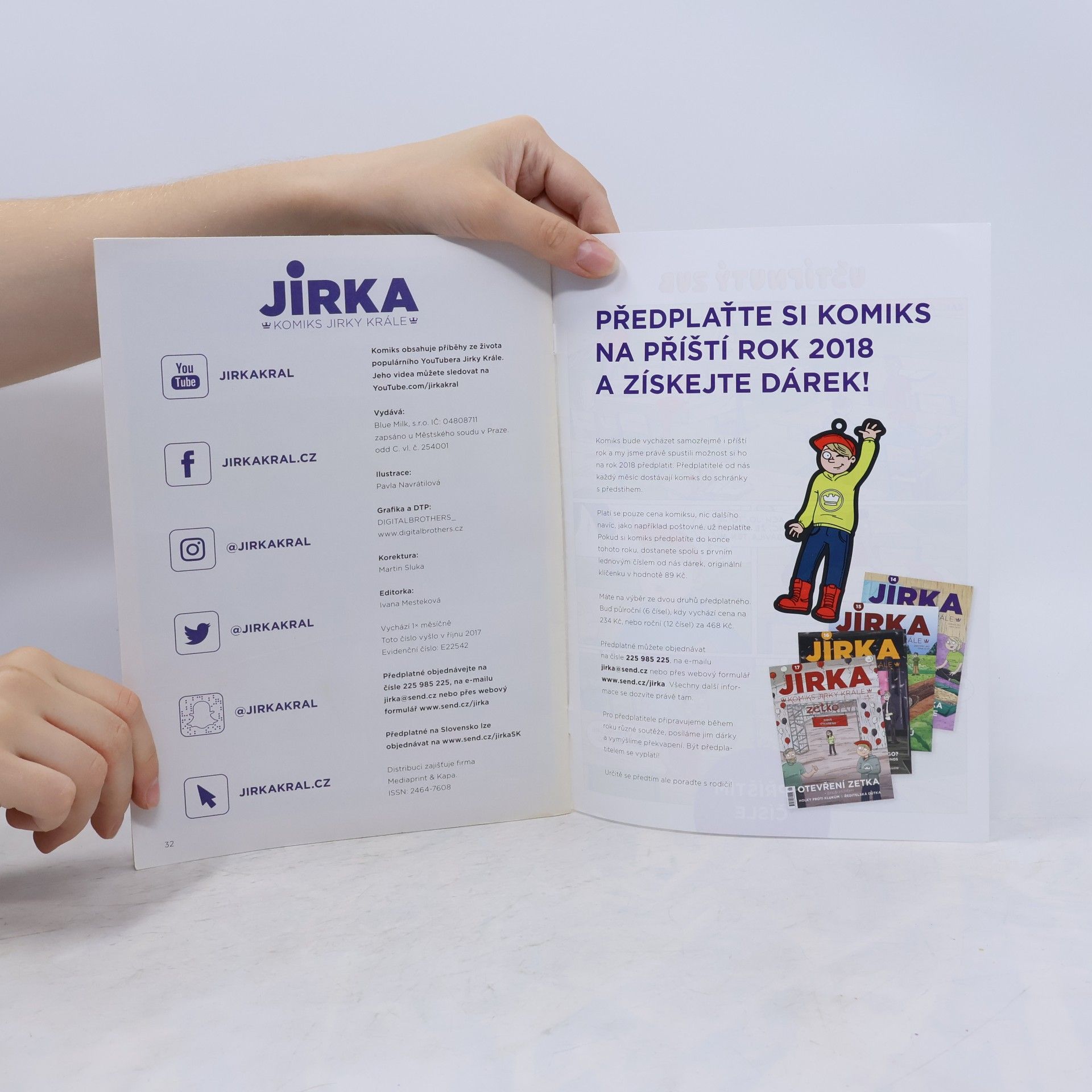 Jirka Král Jirka 10/2017. Komiks Jirky Krále 18