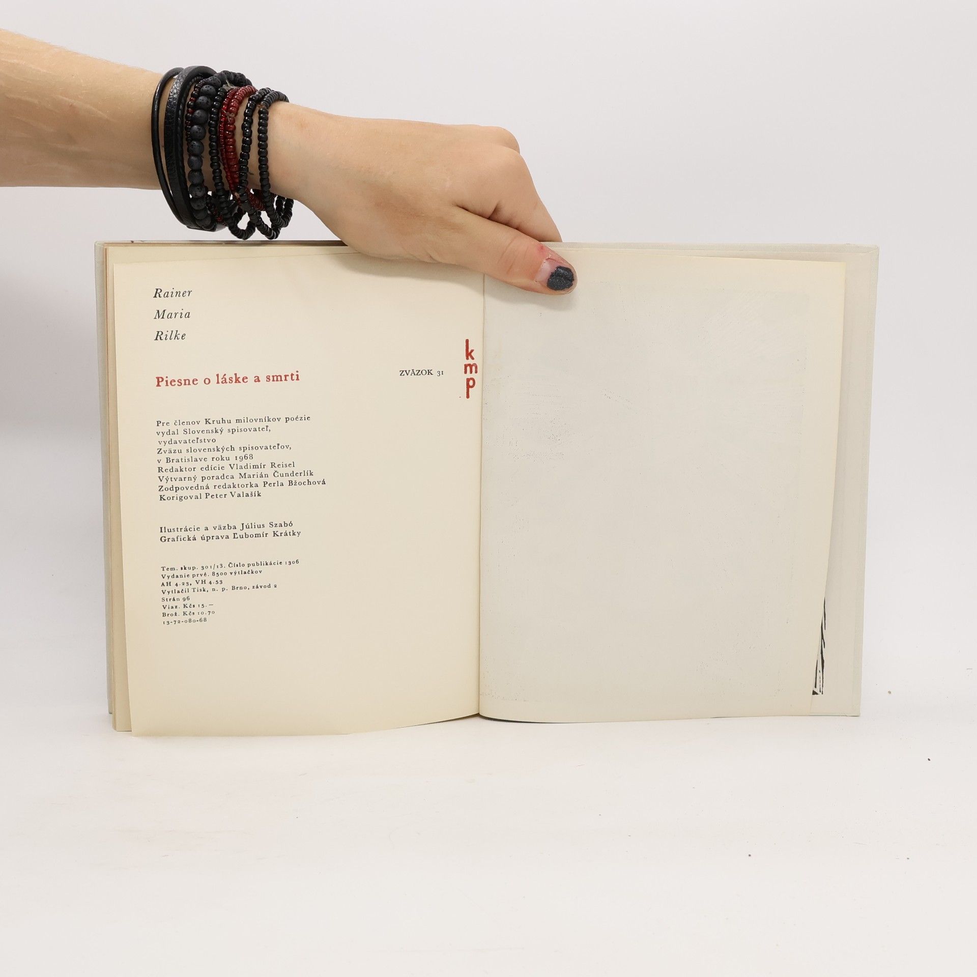Rainer Maria Rilke Piesne o láske a smrti