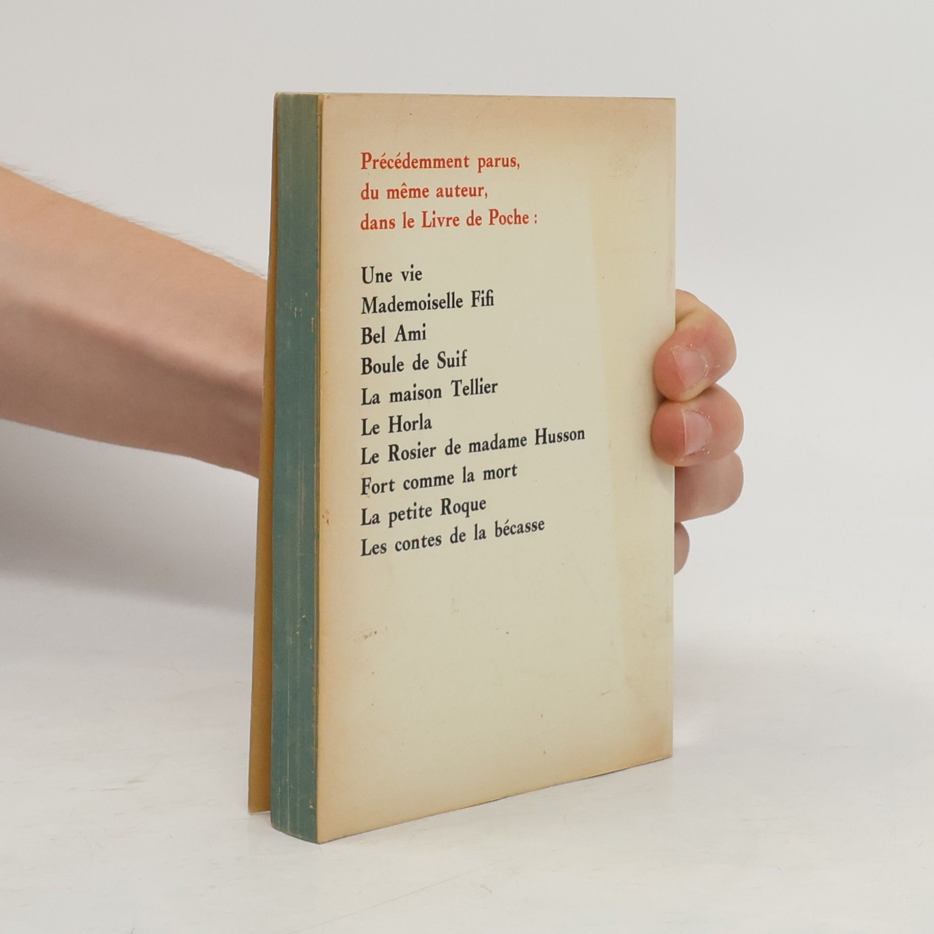 Guy de Maupassant Miss Harriet