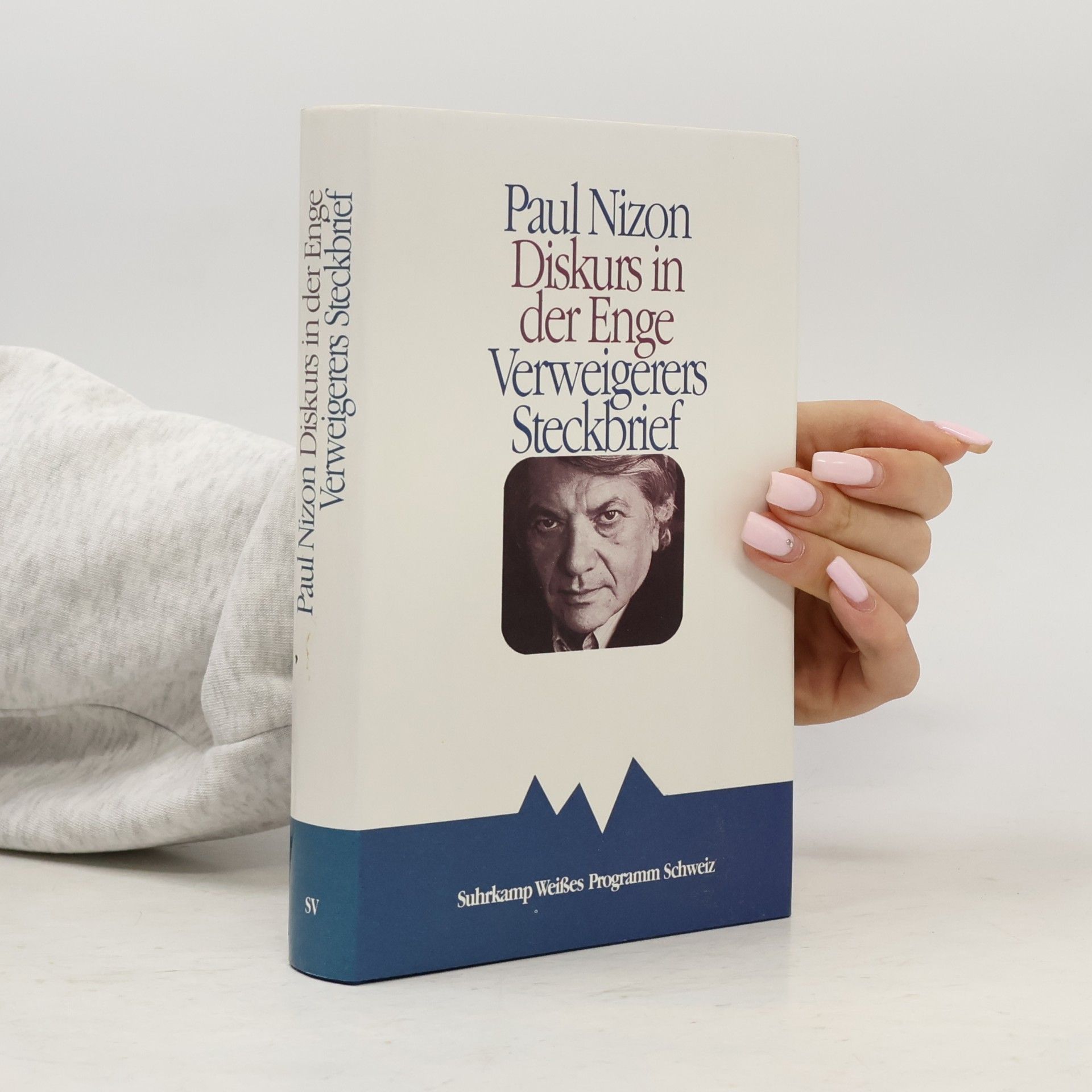 Paul Nizon Weißes Programm Schweiz: Diskurs in der Enge