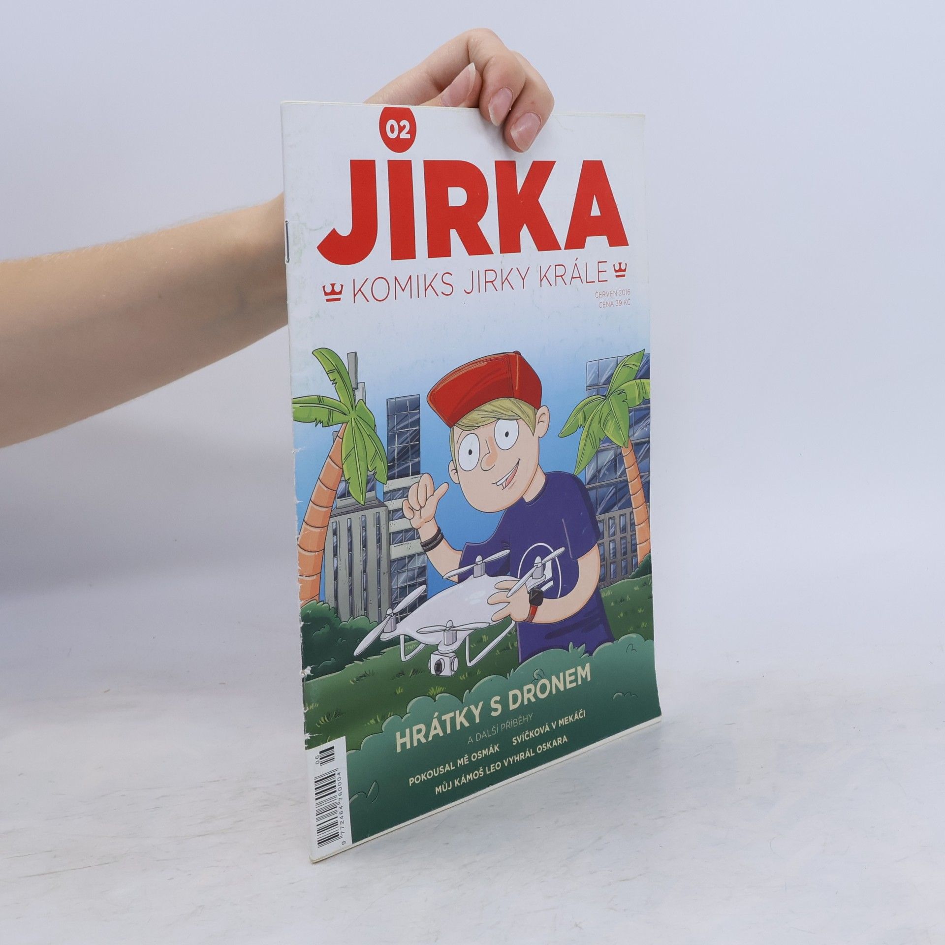 Jirka. Komiks Jirky Krále. Hrátky s Dronem 02
