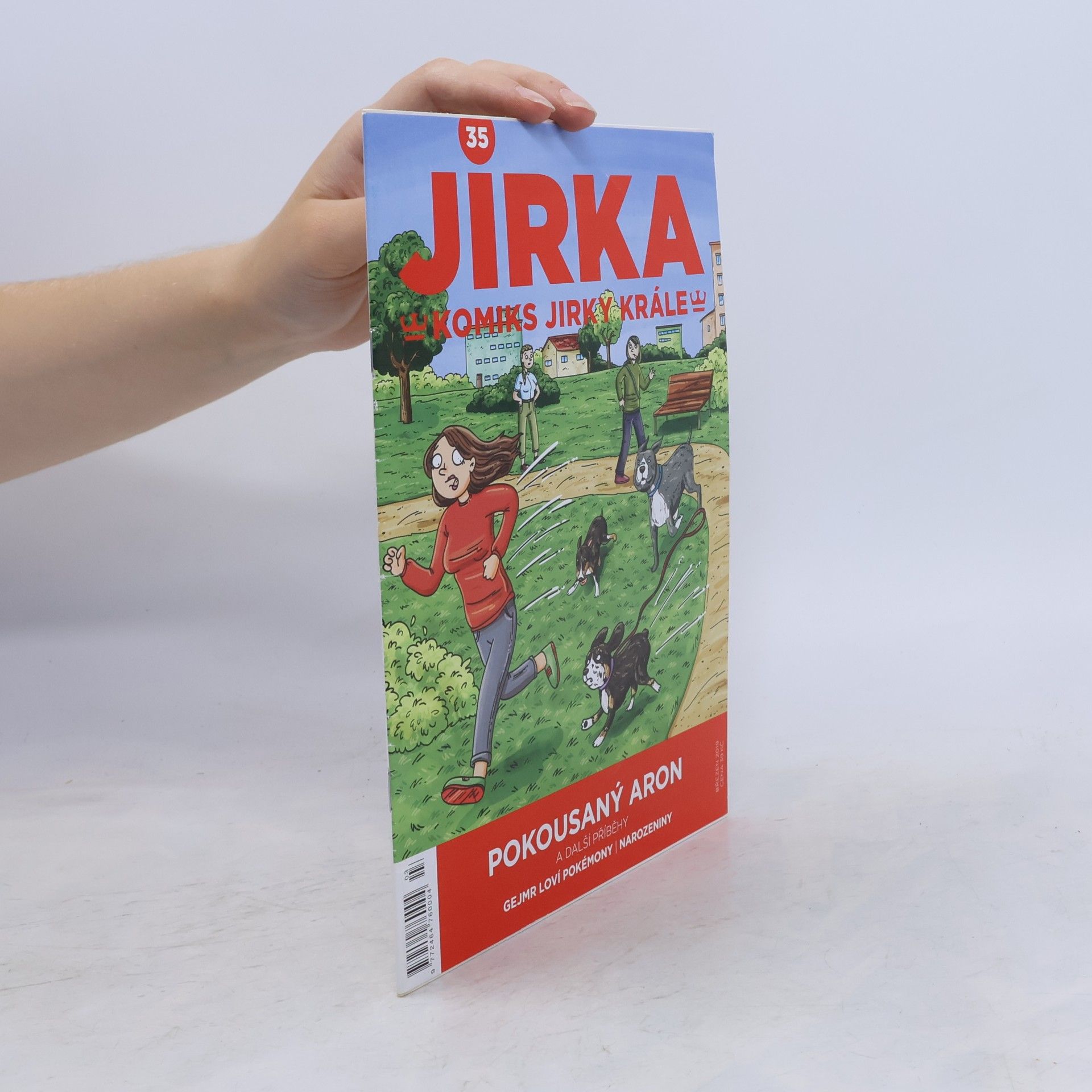 Jirka Král JIrka 35. Komiks Jirky krále. Pokousaný Aron