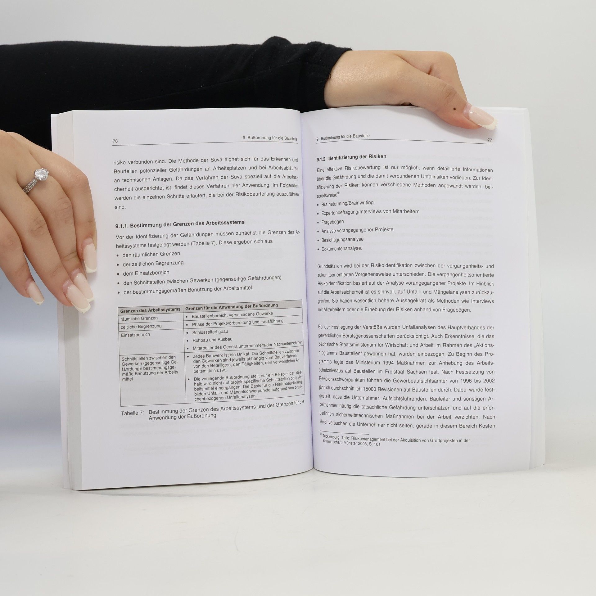 Daniela Paffrath Erhöhung der Arbeitssicherheit auf Baustellen: Reduzierung des Unfallrisikos auf Baustellen durch verhaltensorientierte Maßnahmen