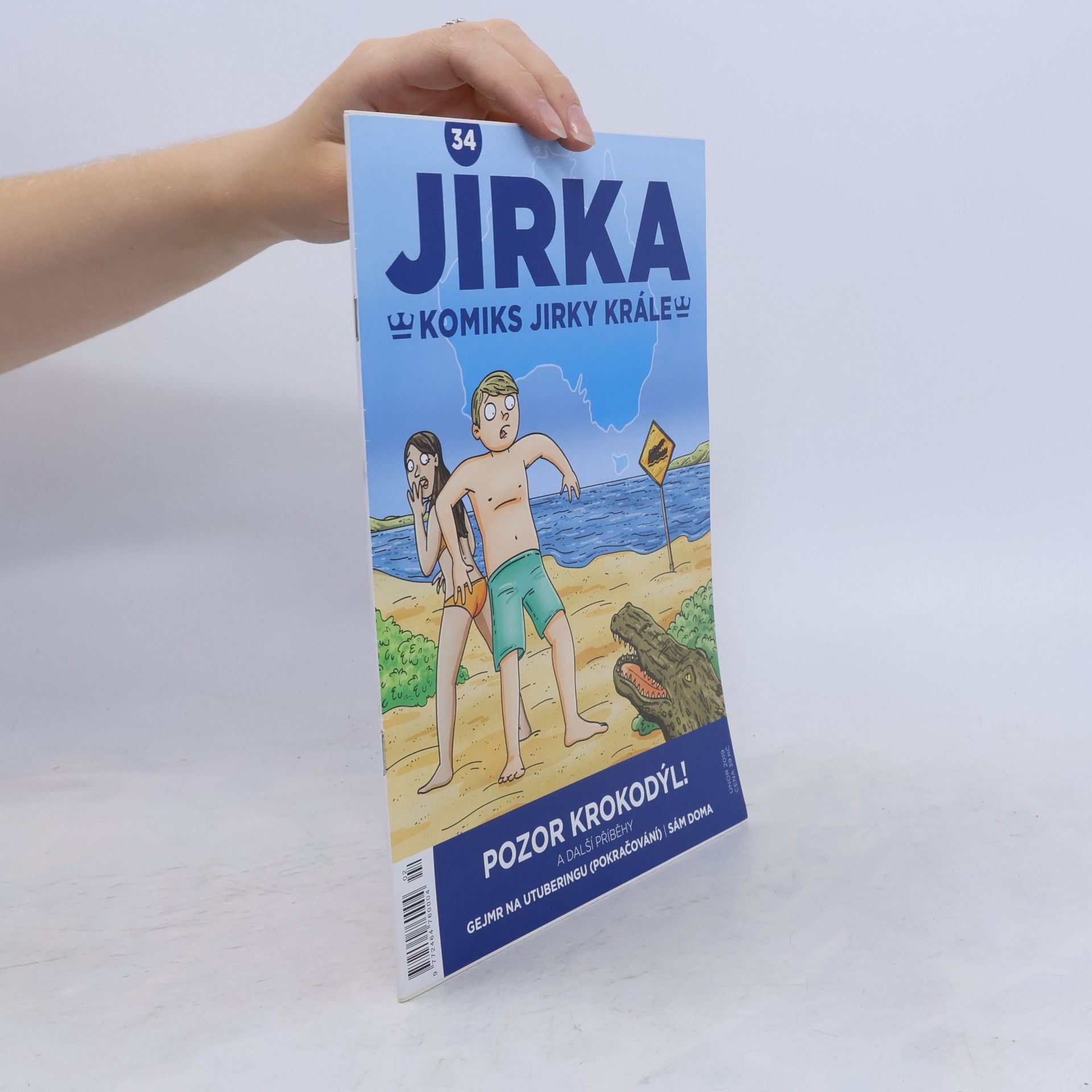 AA.VV. Jirka. Komiks Jirky krále. Pozor krokodýl! Číslo 34