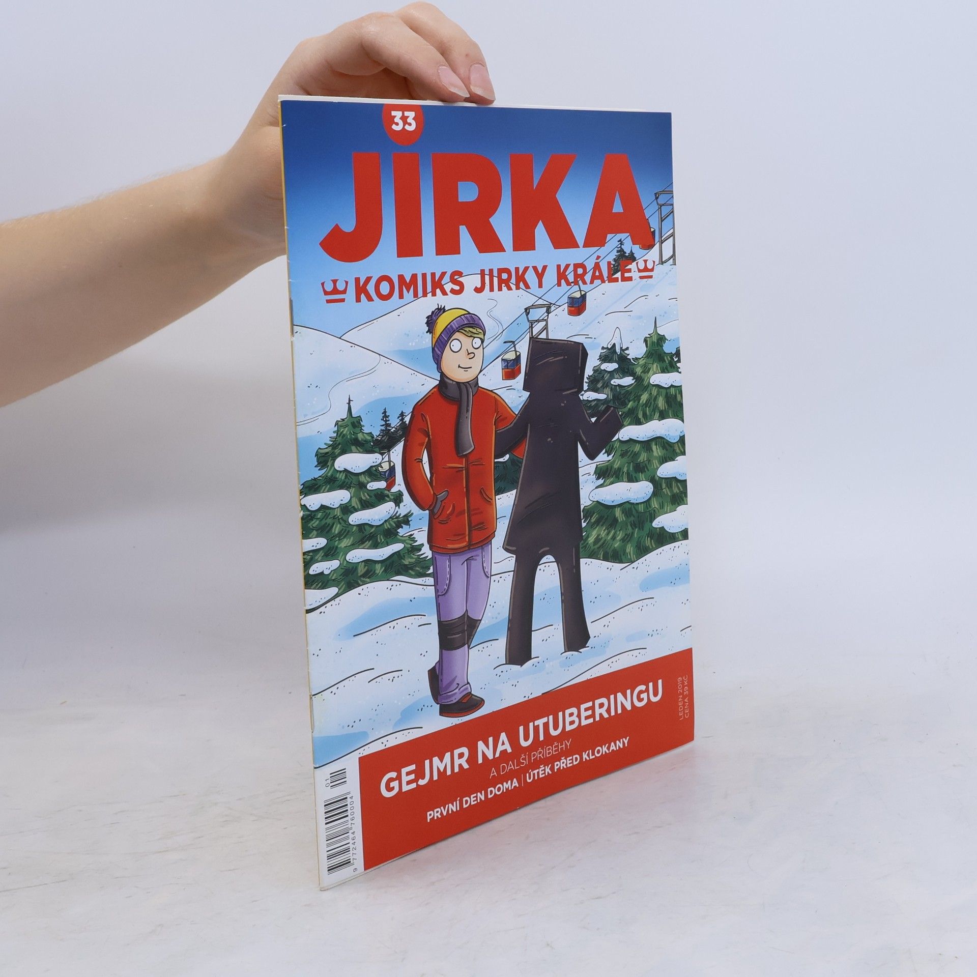 Autorenkollektiv Jirka. Komiks Jirky krále. Gejmr na utuberingu. Číslo 33