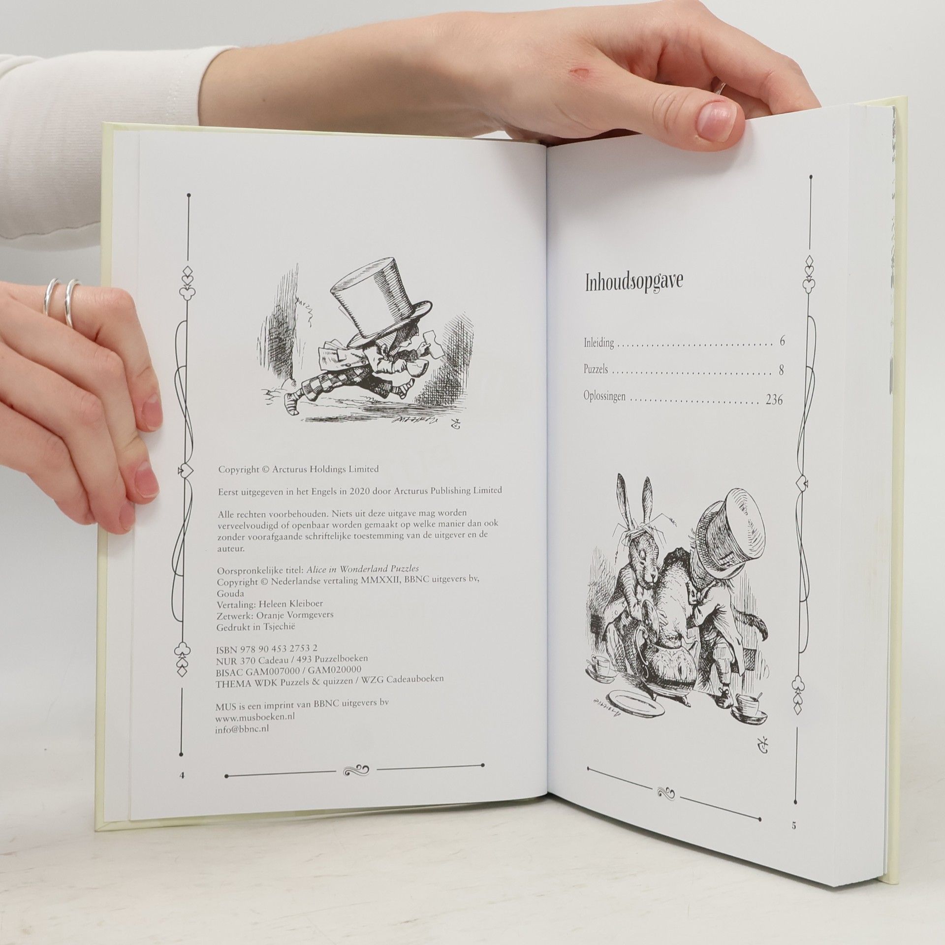 Gareth Moore Alice in Wonderland puzzels: met originele illustraties van Sir John Tenniel