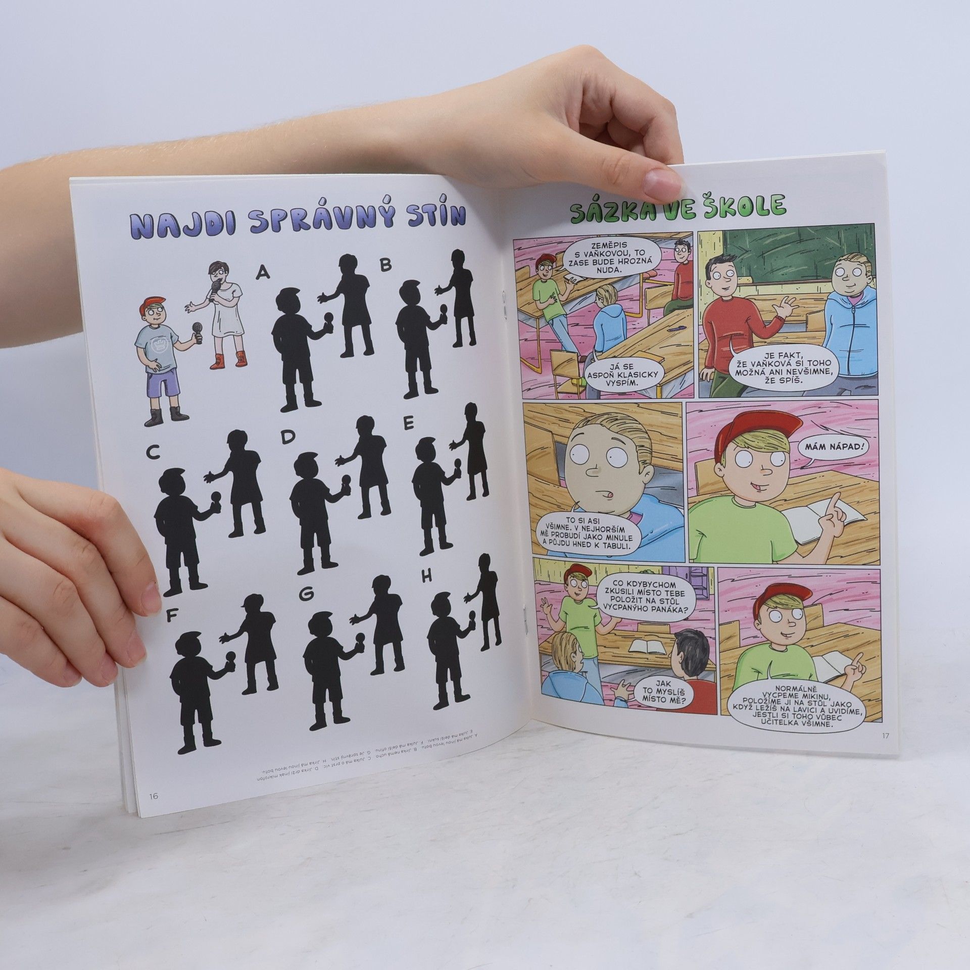Auteurscollectief Jirka. Komiks Jirky krále. Sázka ve škole. Číslo 29