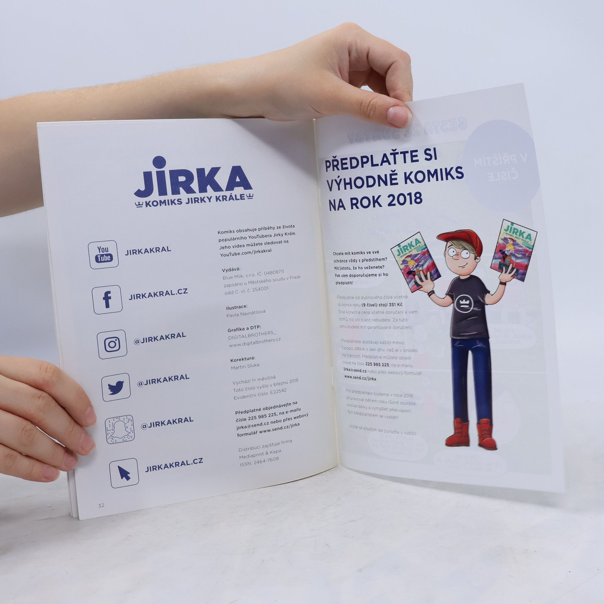 Jirka Král Jirka. Komiks Jirky Krále 23/2018