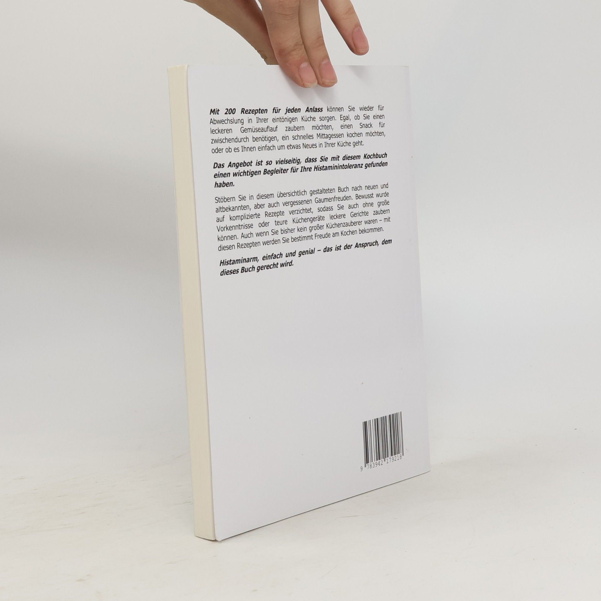 Sigrid Nesterenko Das Histamin-Kochbuch