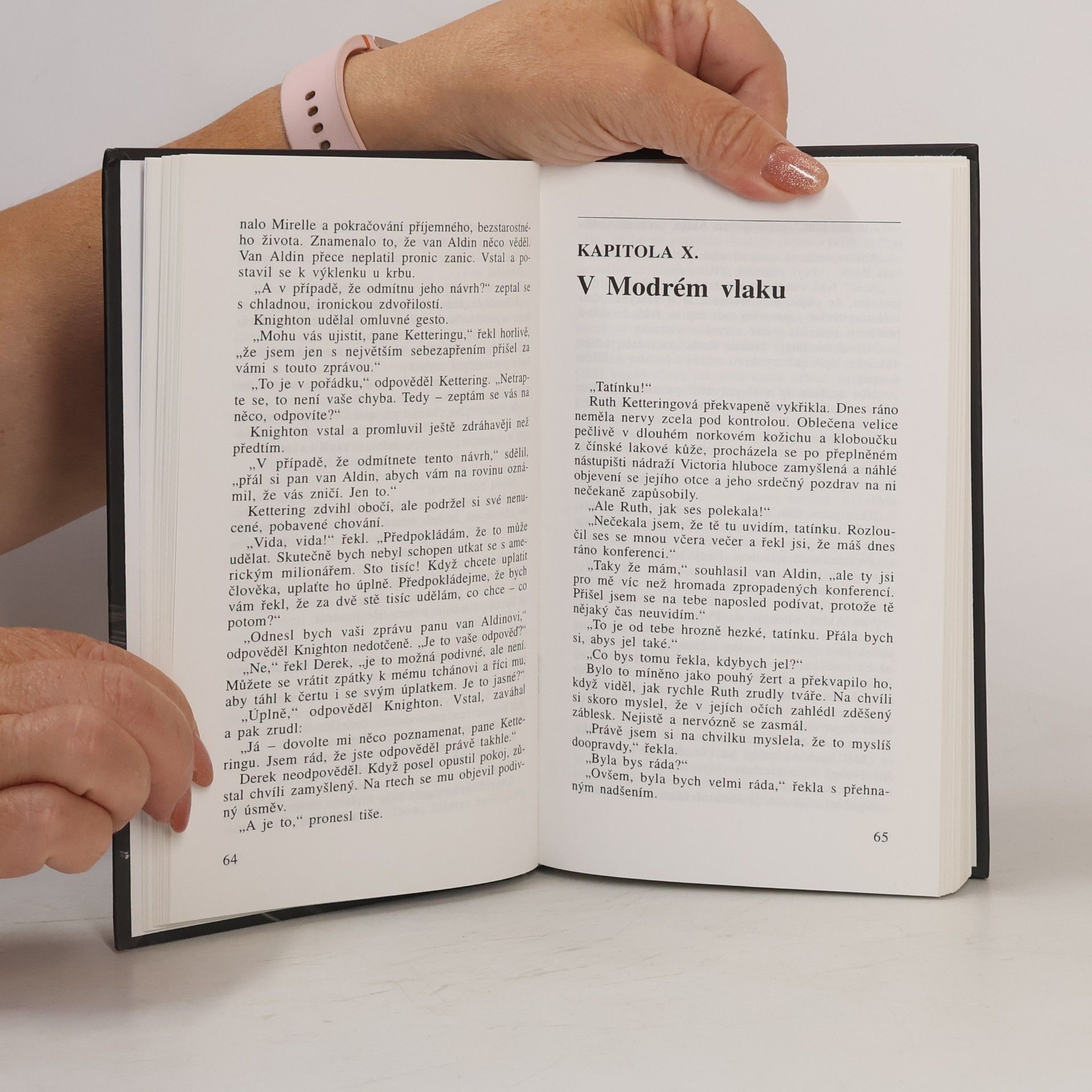 Agatha Christie Záhada Modrého vlaku