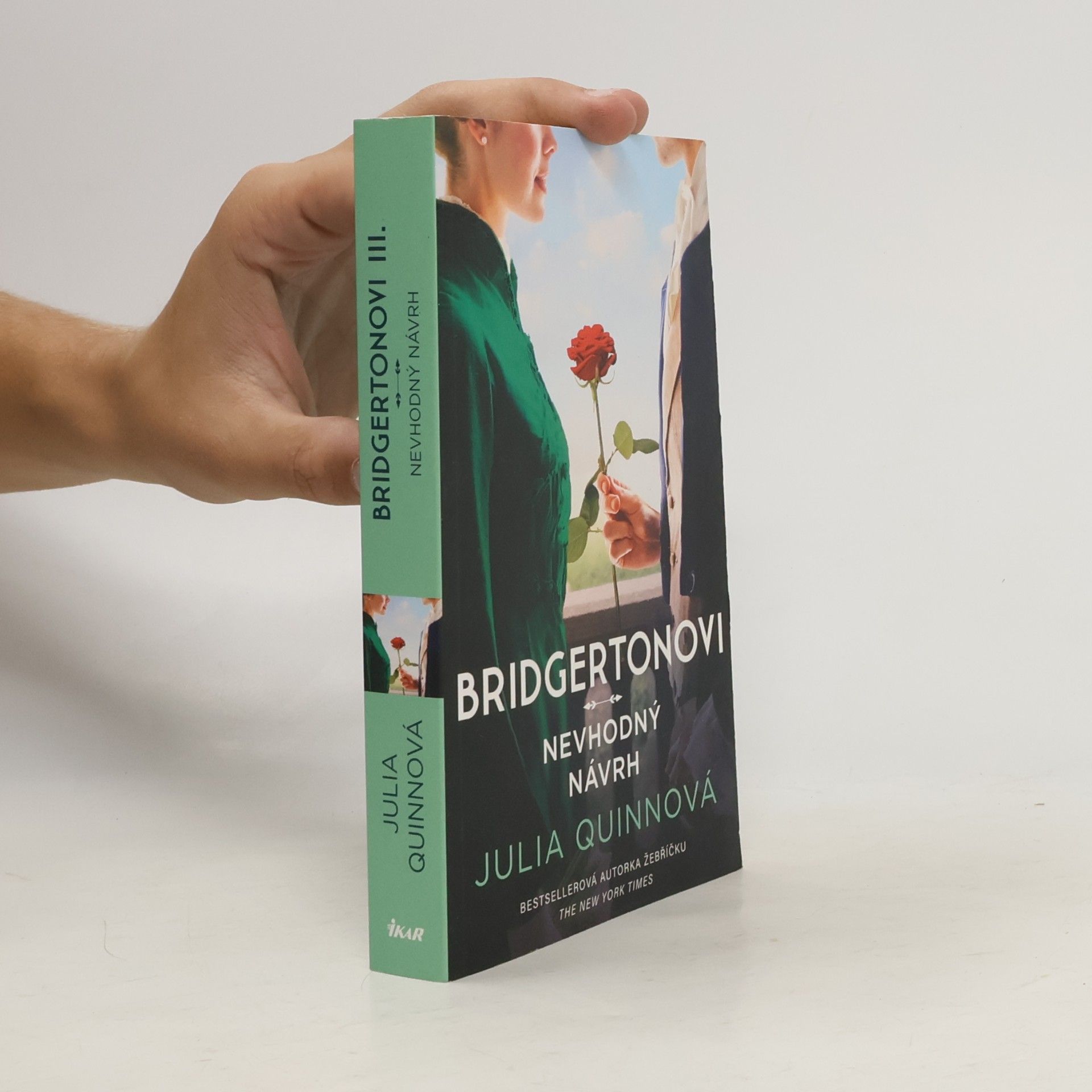 Julie Quinnová Bridgertonovi. Nevhodný návrh