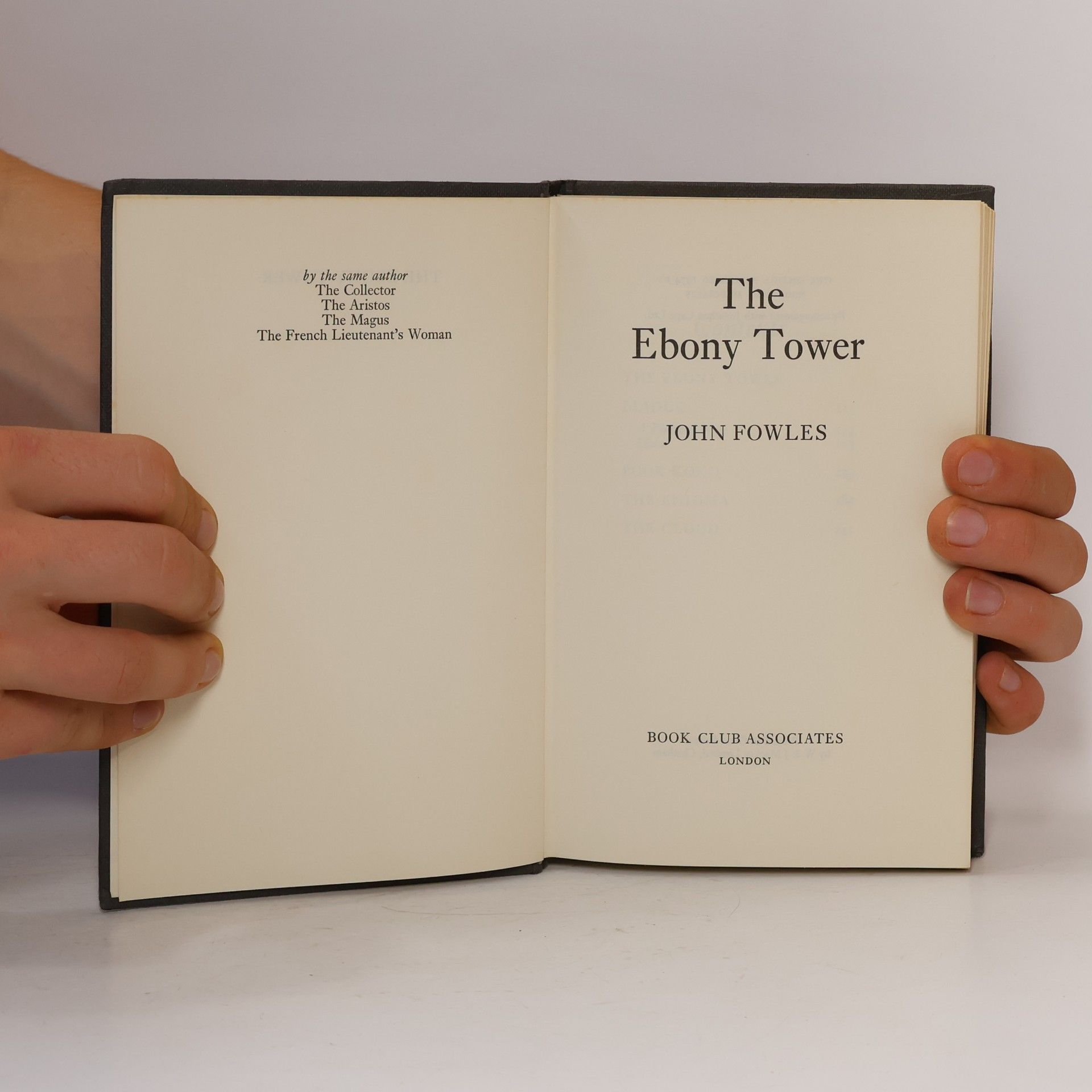 John Fowles The Ebony Tower
