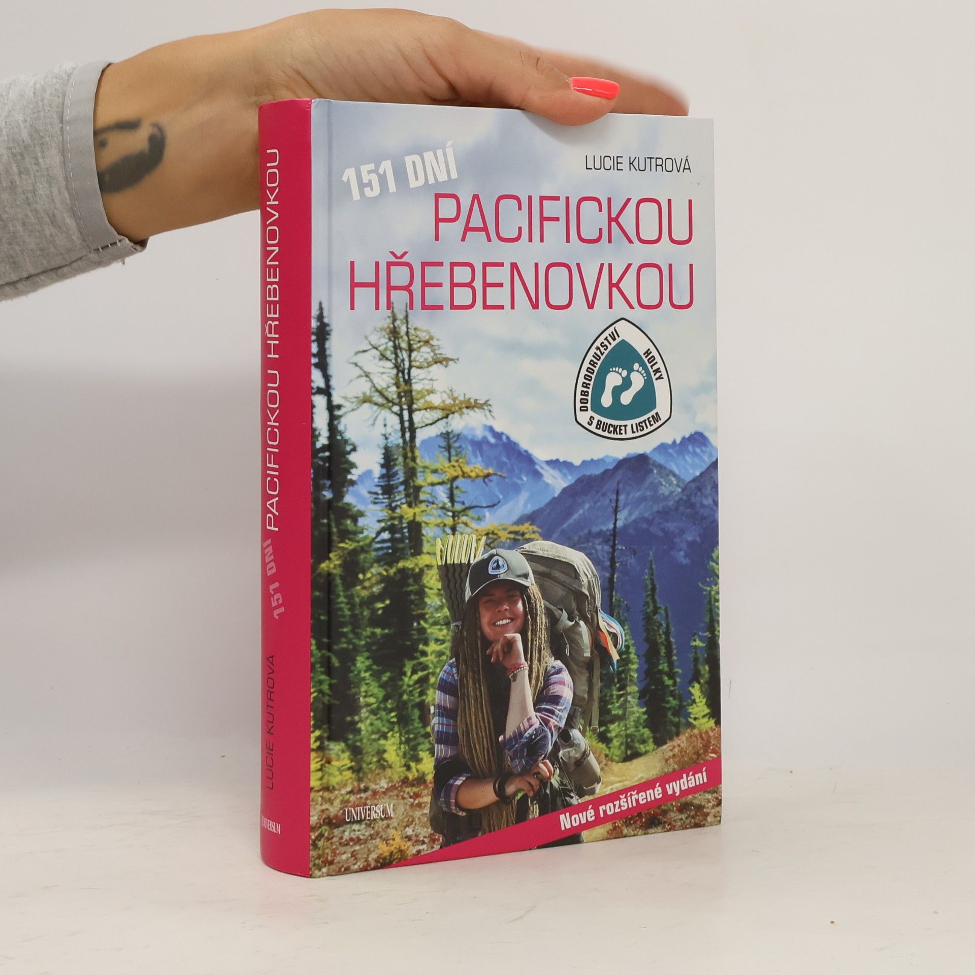 Lucie Kutrová 151 dní Pacifickou hřebenovkou