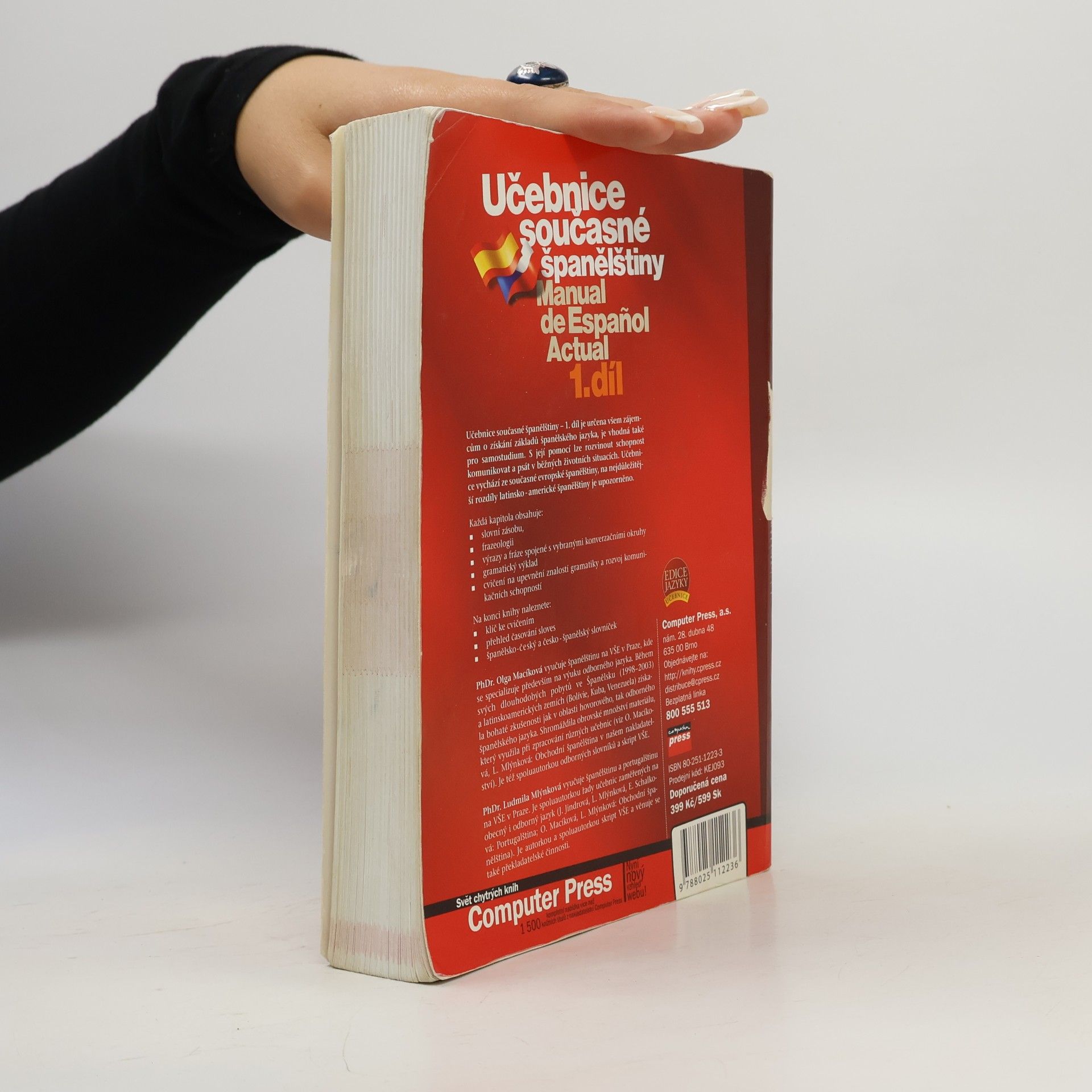 Olga Macíková Učebnice současné španělštiny = Manual de español actual. 1. díl