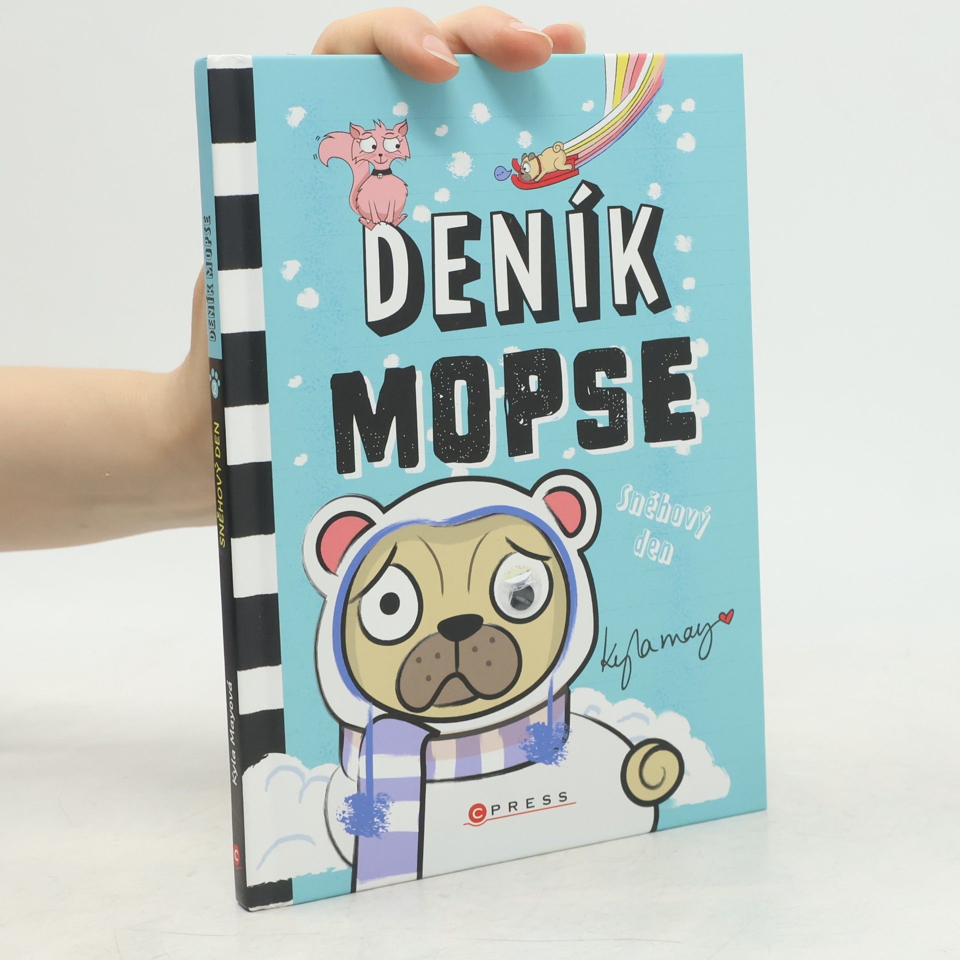 Kyla May Deník mopse: Sněhový den