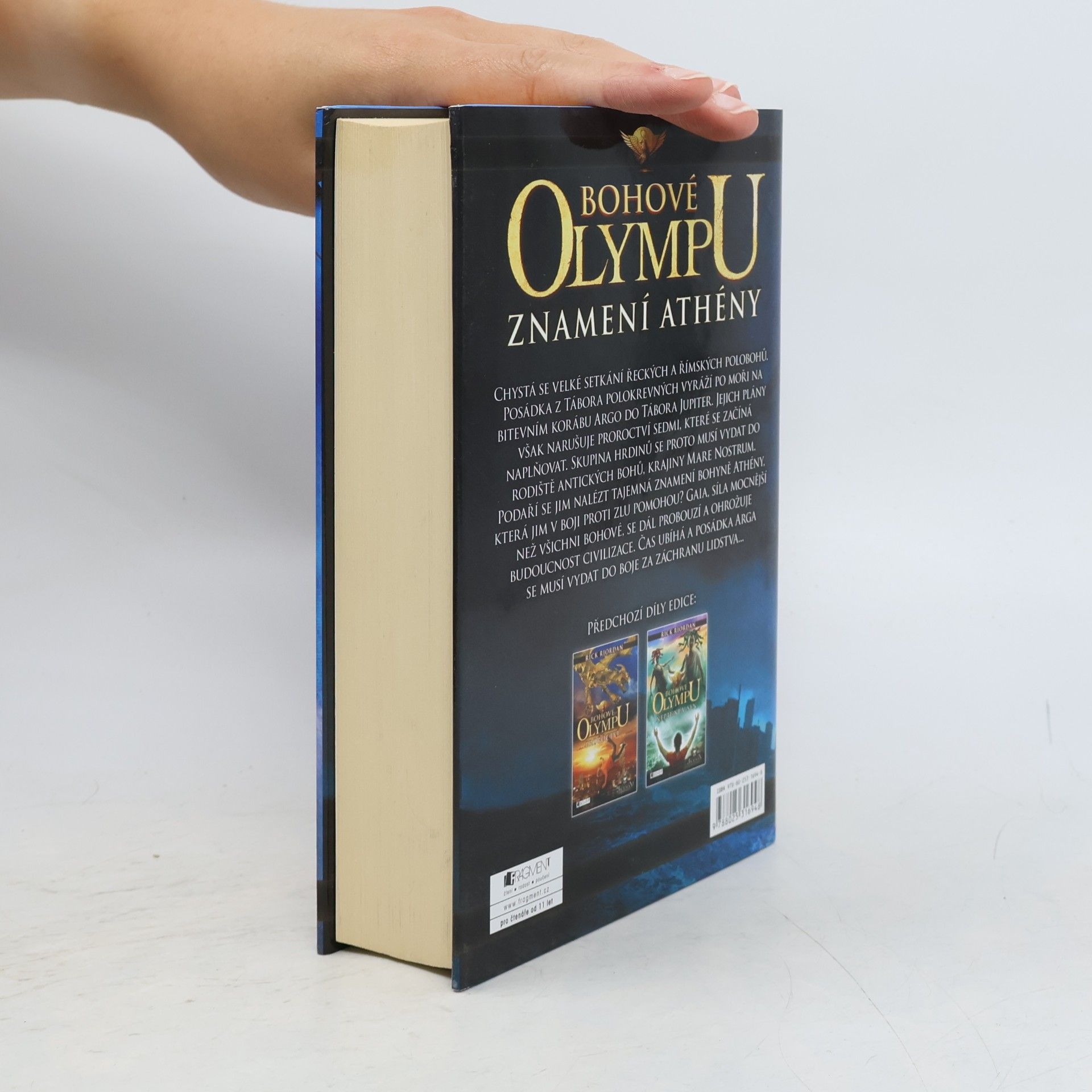 Rick Riordan Bohové Olympu. Znamení Athény