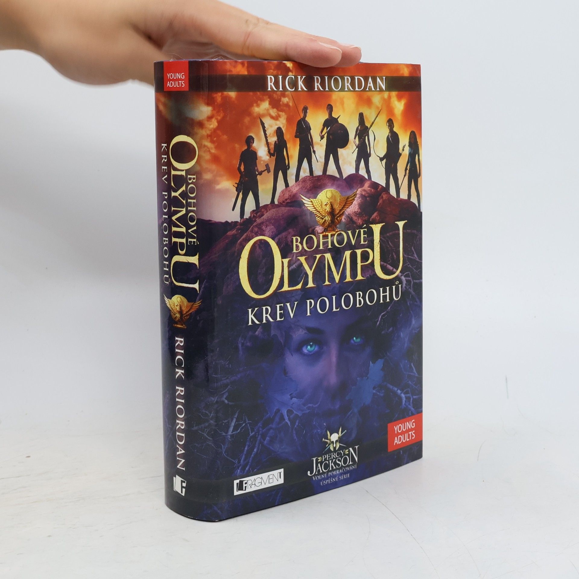Rick Riordan Bohové Olympu. Krev polobohů