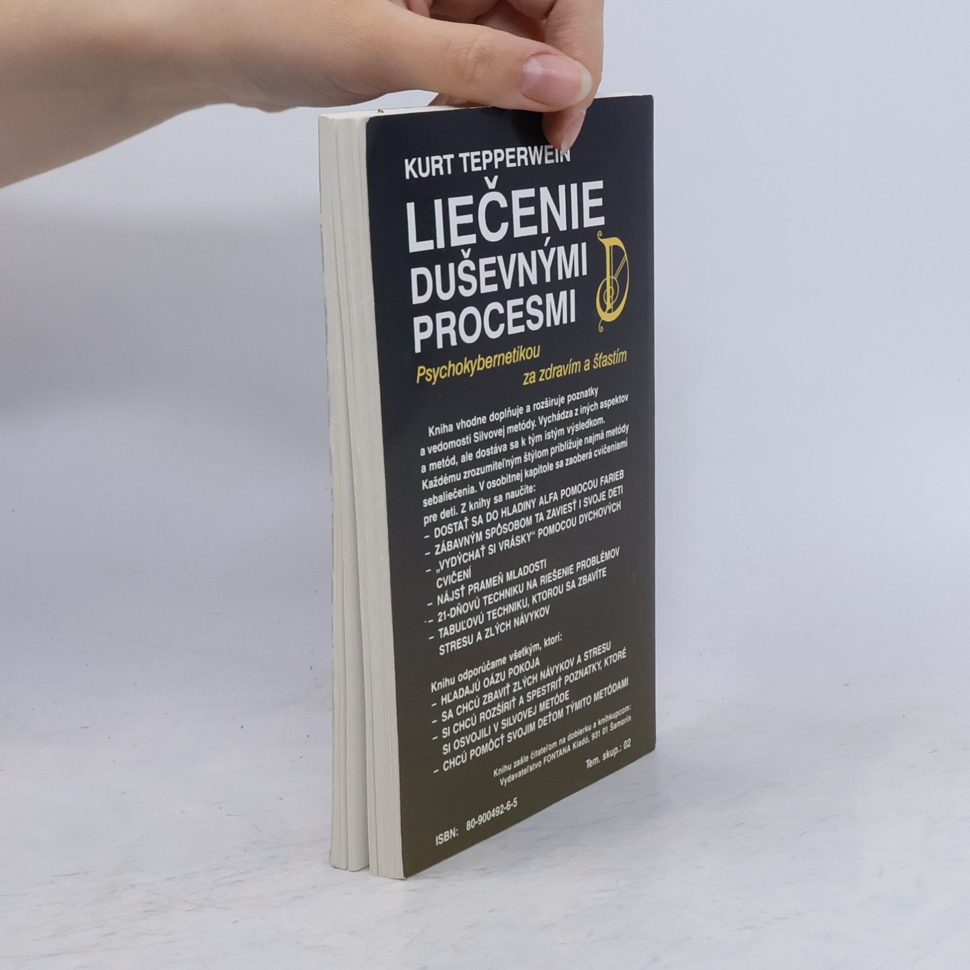 Kurt Tepperwein Liečenie duševnými procesmi