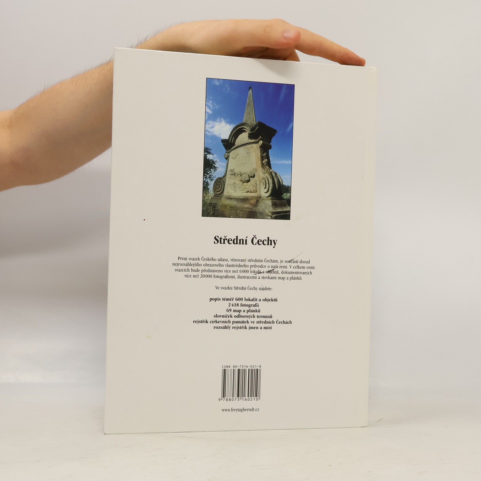 Jaroslav Kocourek Český atlas. Střední Čechy