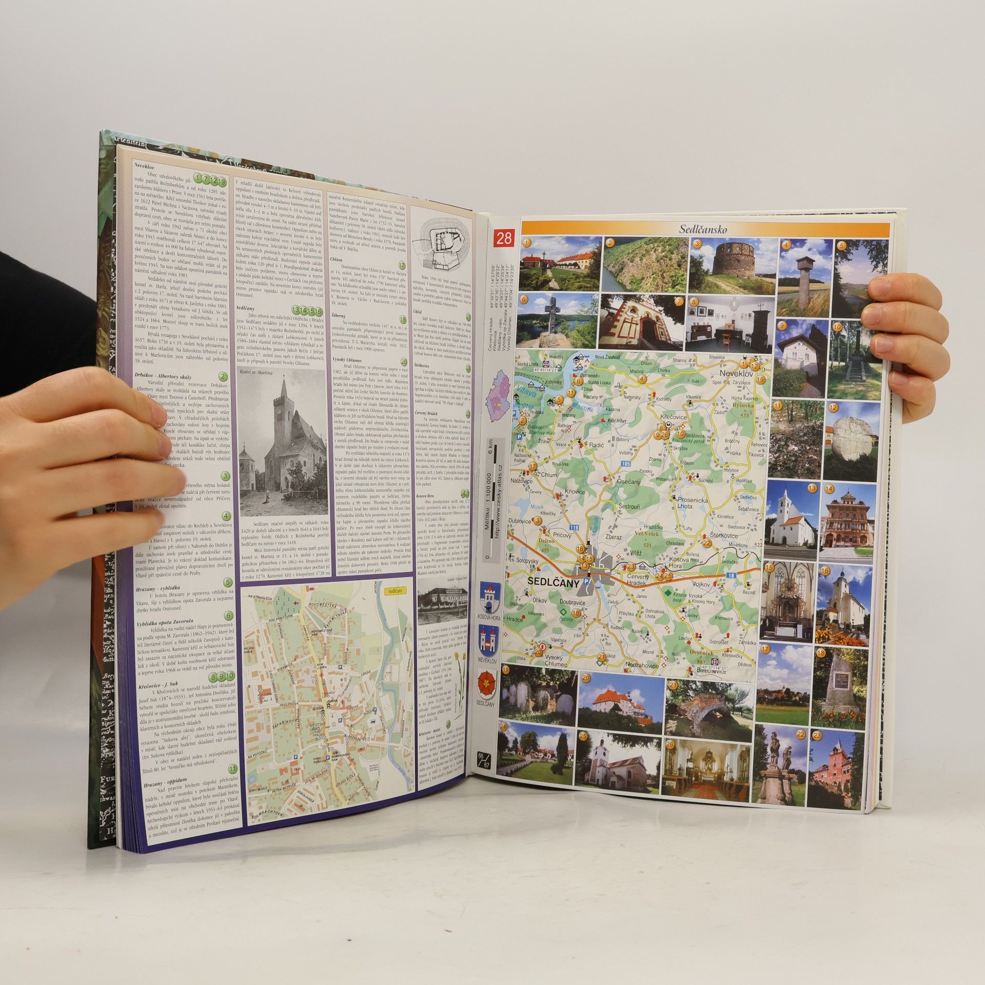 Jaroslav Kocourek Český atlas. Střední Čechy