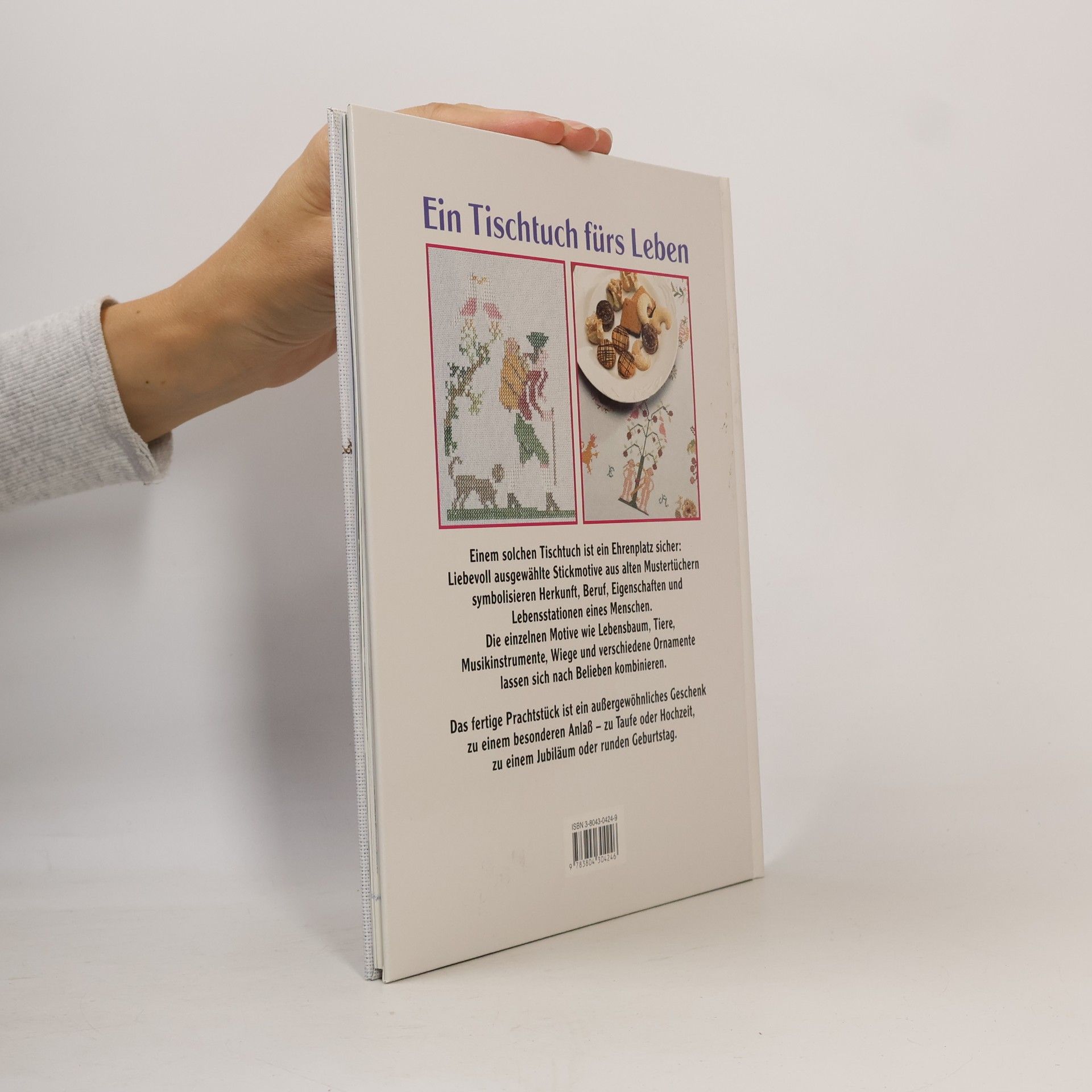 Irmgard Gierl Kreuzstich - Lebensbaum und Blütenkranz