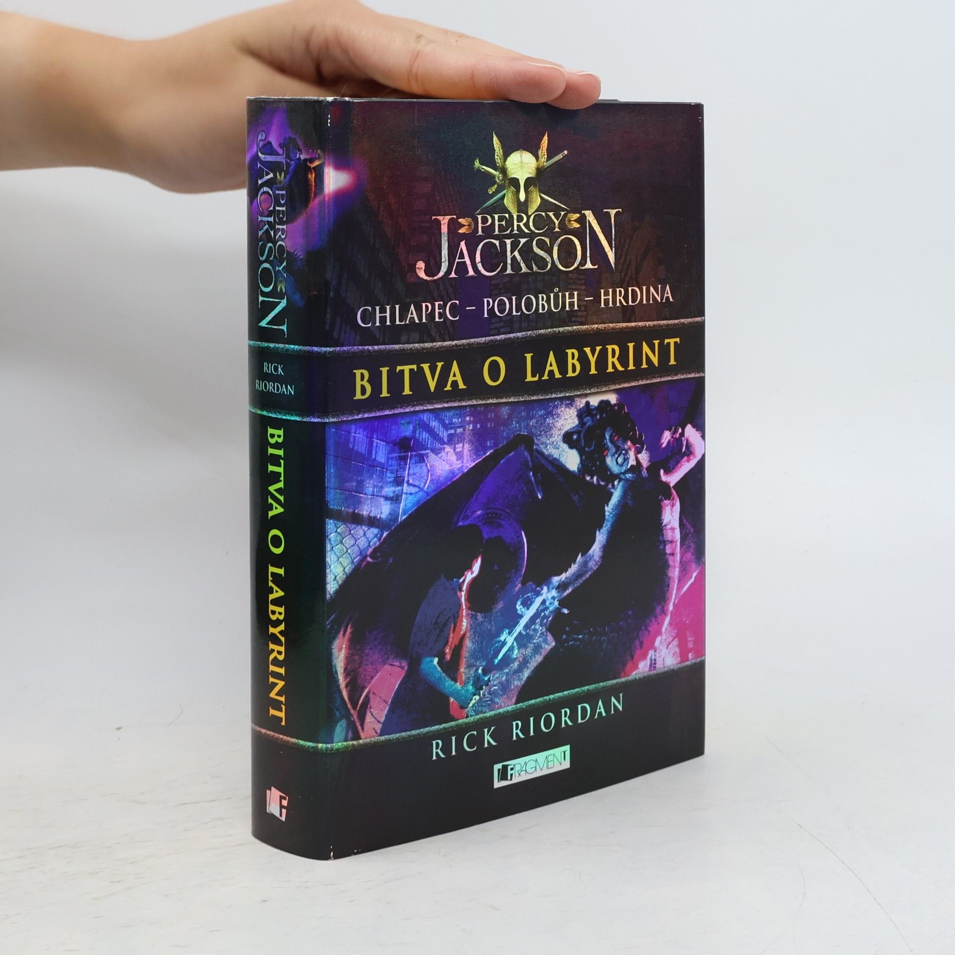 Rick Riordan Percy Jackson. Bitva o labyrint