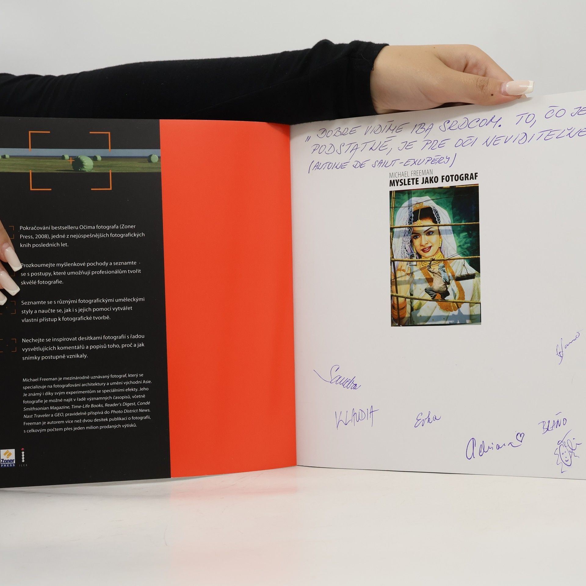 Michael Freeman Myslete jako fotograf: Kreativní myšlení pro lepší (digitální) fotografie