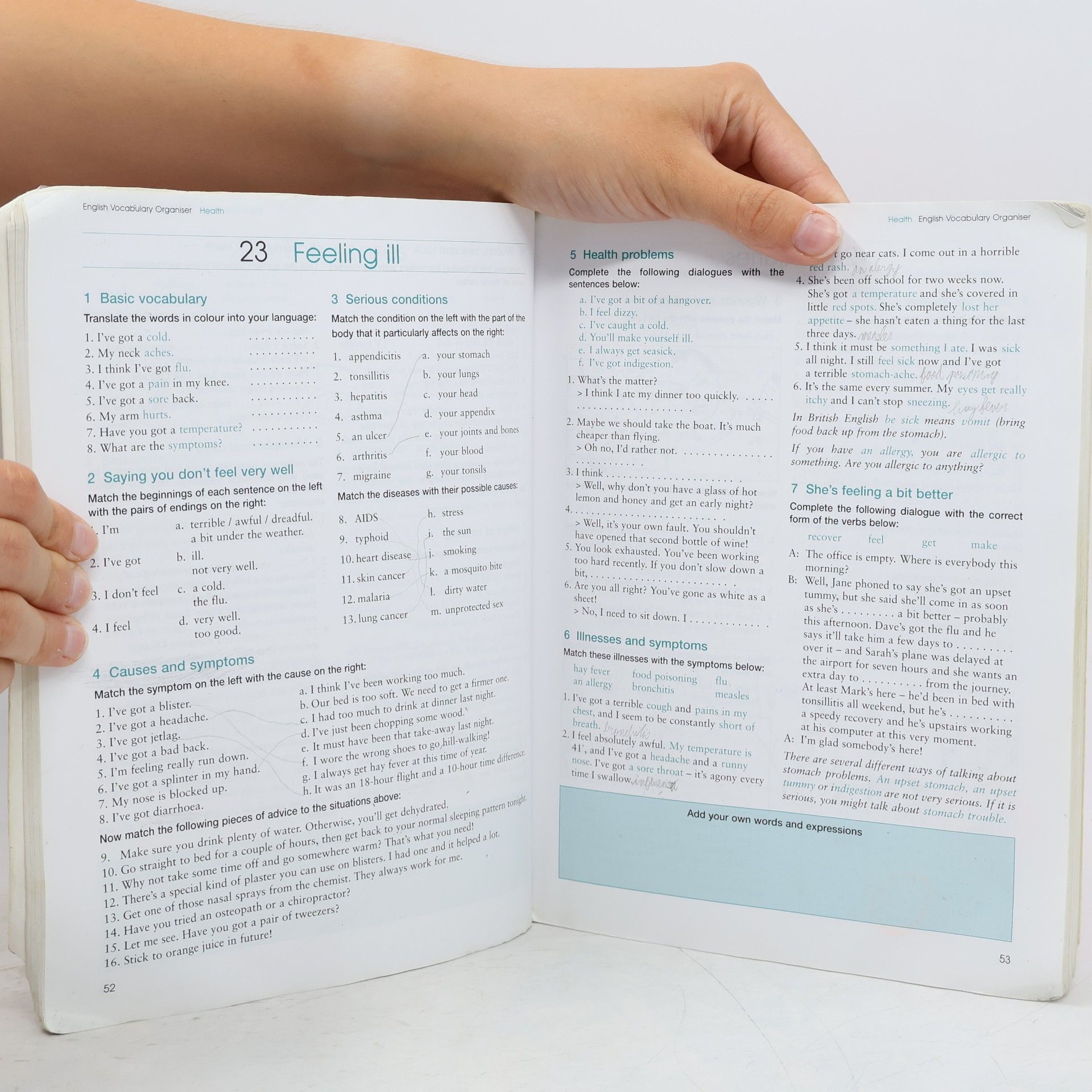 Chris Gough English vocabulary organiser : 100 topics for self-study
